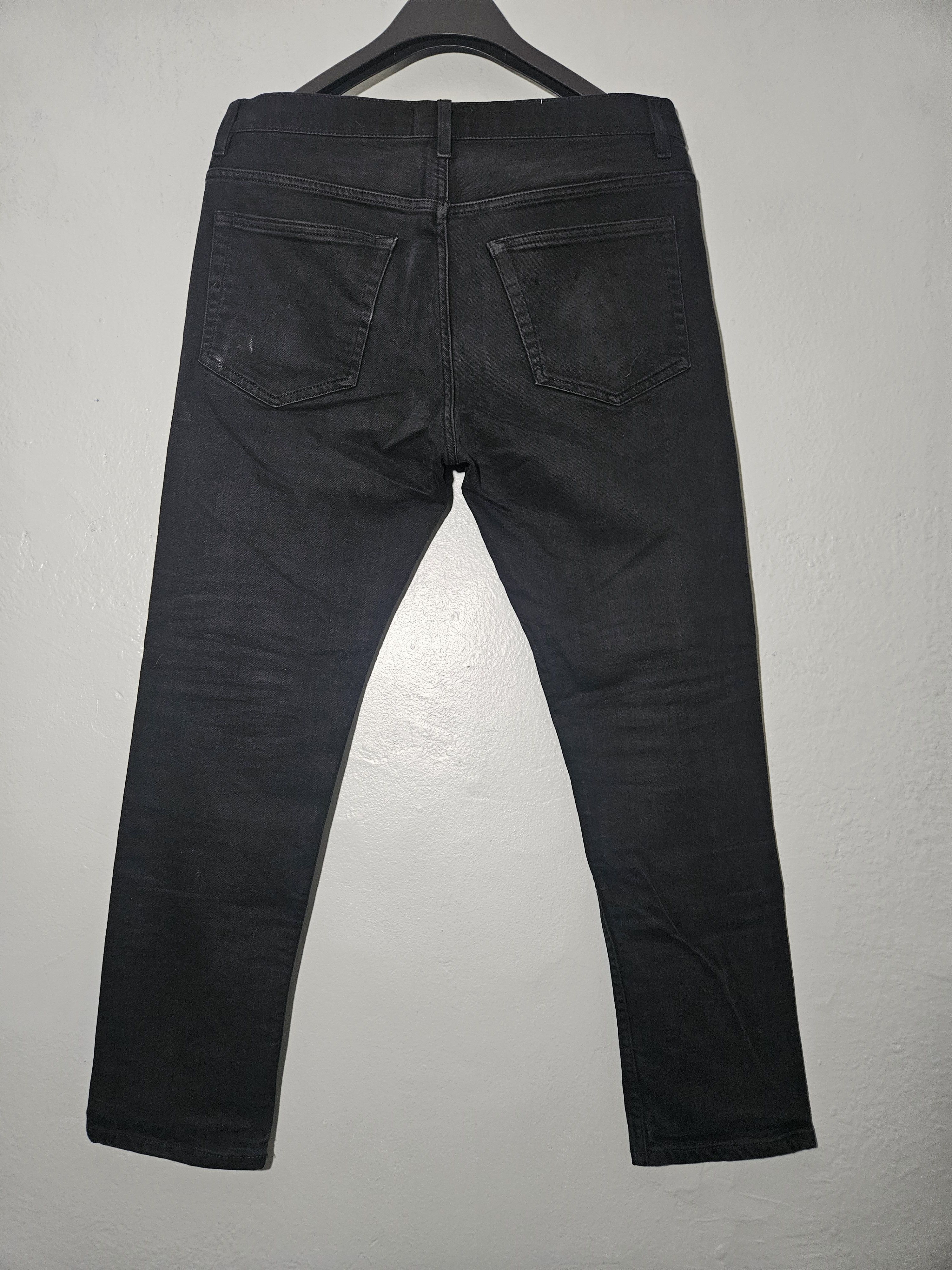 Acne Studios Town Stay Cash Black Denim Jeans Size US 32 / EU 48 - 6 Thumbnail