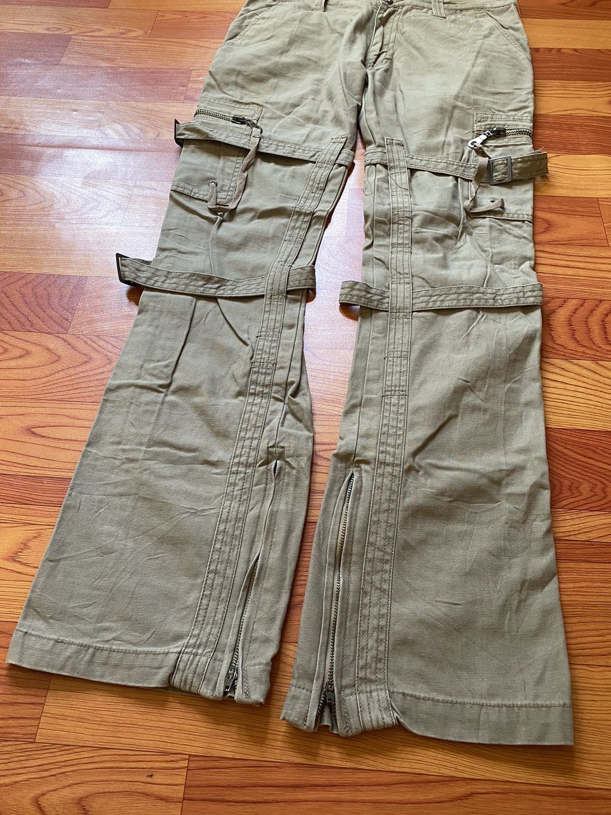 If Six Was Nine Flare Bondage Cargo Pant Size US 32 / EU 48 - 6 Thumbnail