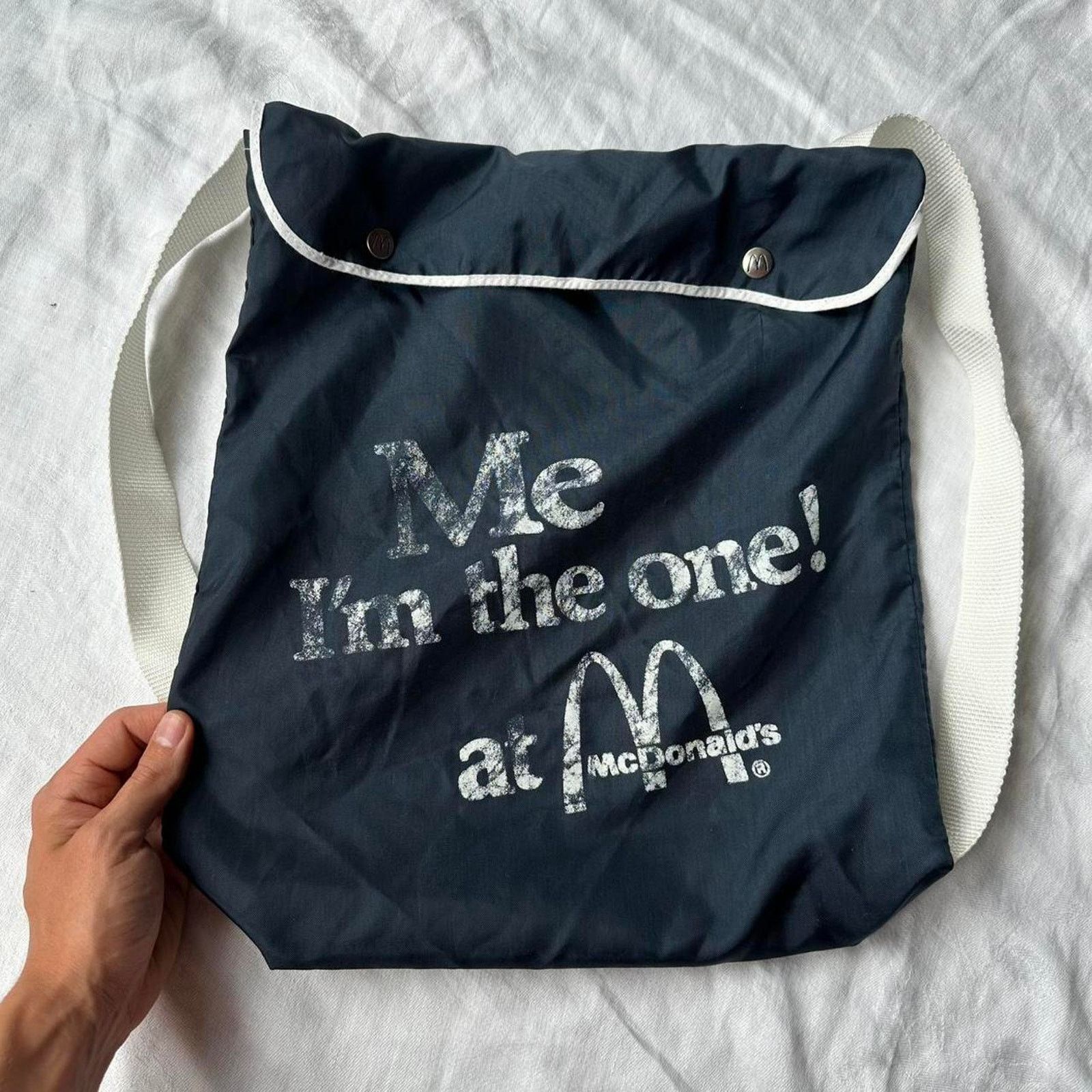 Vintage Rare Vintage 70s McDonalds I’m the One Employee Backpack Bag Size ONE SIZE - 3 Thumbnail
