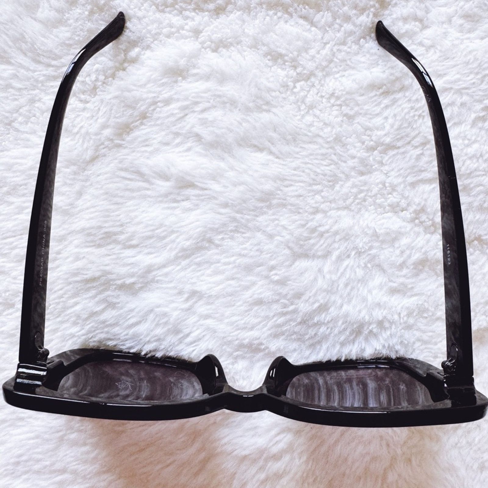 Other Eva Gloss Black Square-Framed Sunglasses Size ONE SIZE - 5 Thumbnail