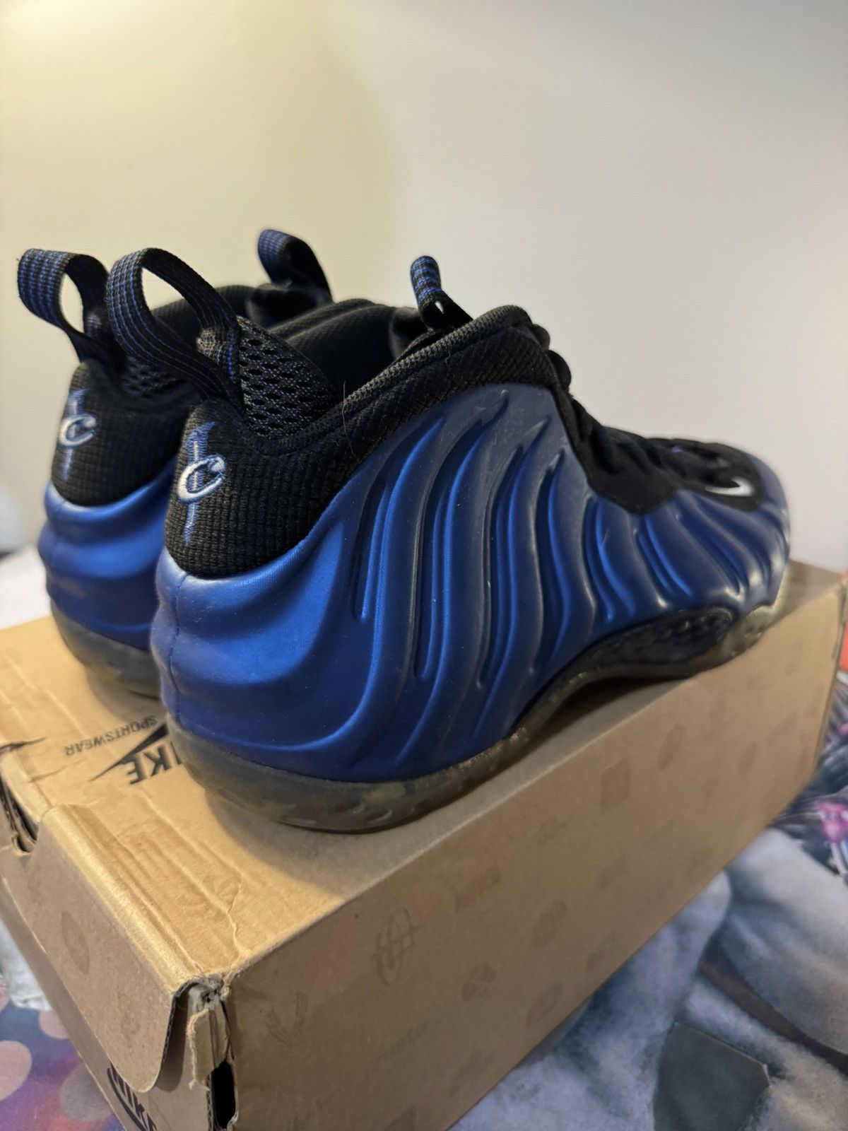Nike Foamposit Royal Blue Size US 8 / EU 41 - 6 Thumbnail