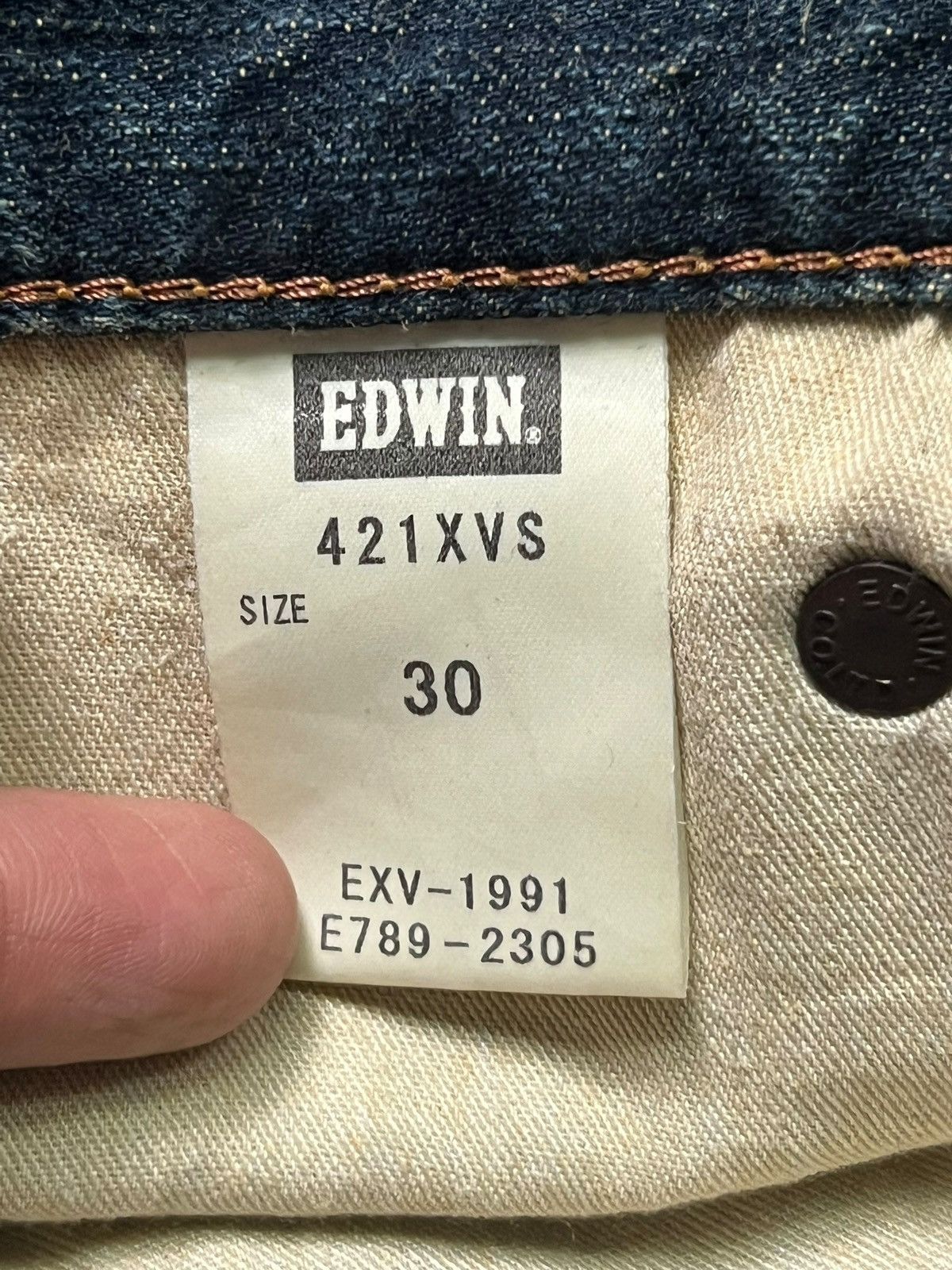 Edwin Flared Edwin 421 Exclusive Vintage - Faded Mud Wash Jeans Size US 33 - 16 Thumbnail