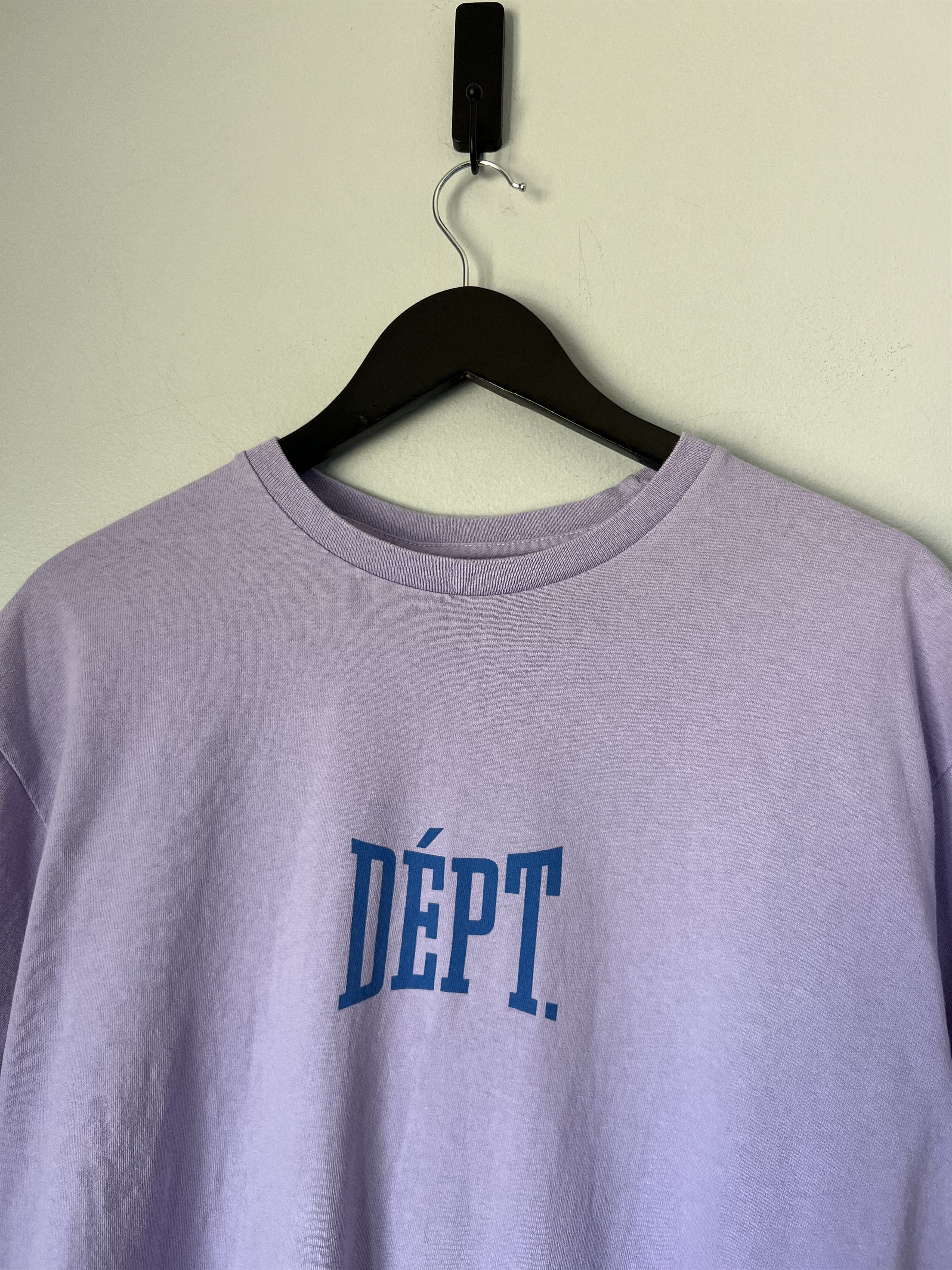 Gallery Dept. Gallery Dept Gym Logo Tee in Lilac Size US M / EU 48-50 / 2 - 2 Thumbnail