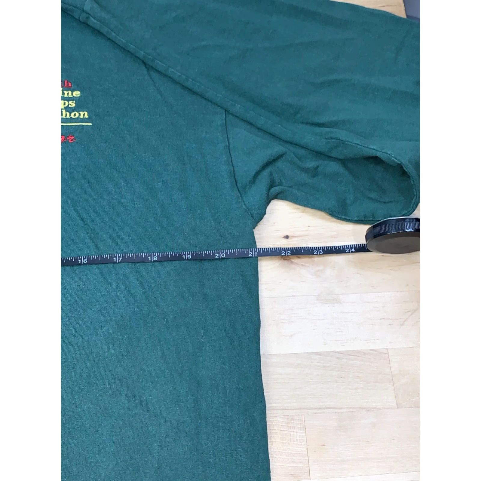 Vintage 2001 26th Marine Corps Marathon Long Sleeve Mock Neck M Green #6454 Size US M / EU 48-50 / 2 - 7 Thumbnail