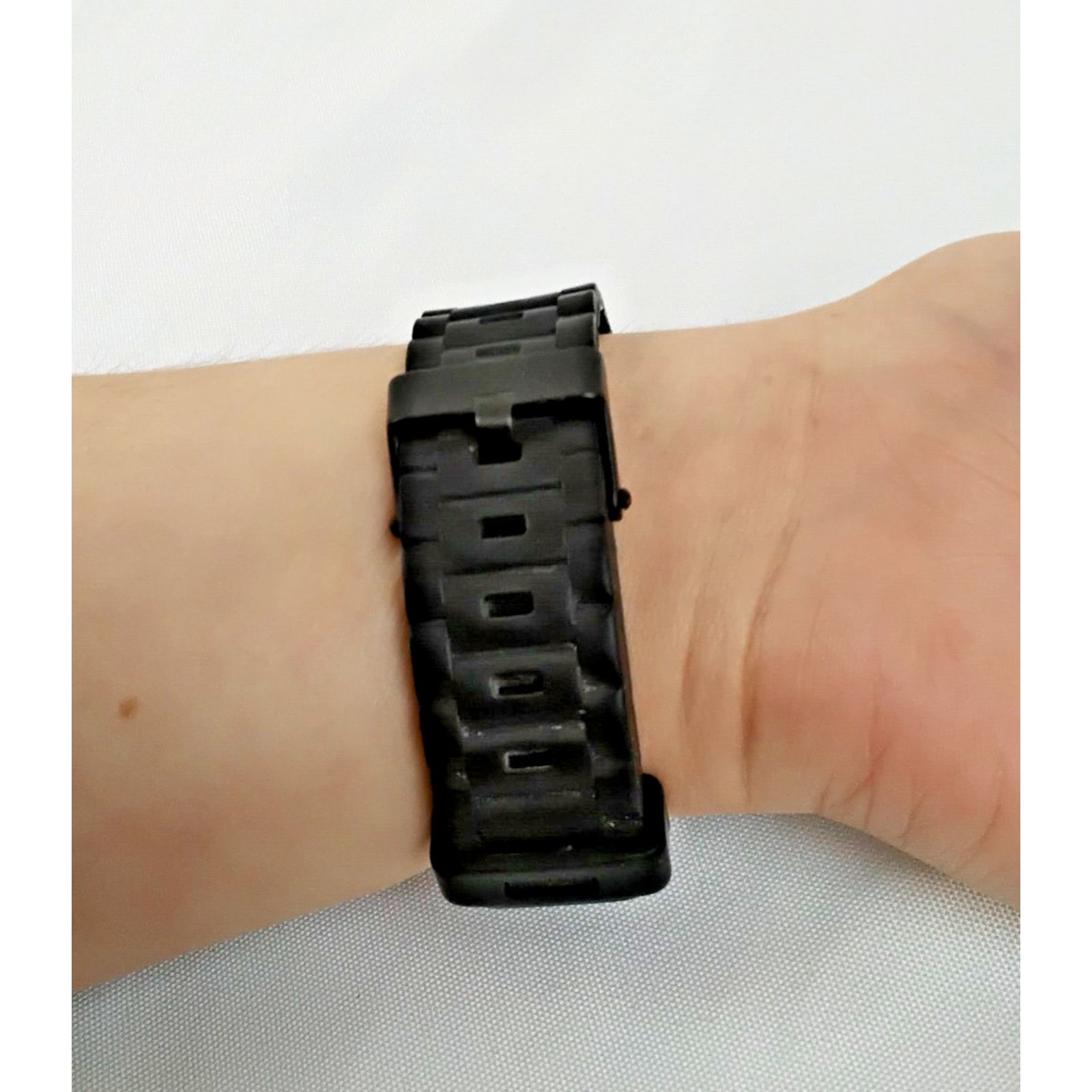 Nixon Nixon the Rubber Player Rectangle Sports Watch Black Band Size ONE SIZE - 3 Thumbnail