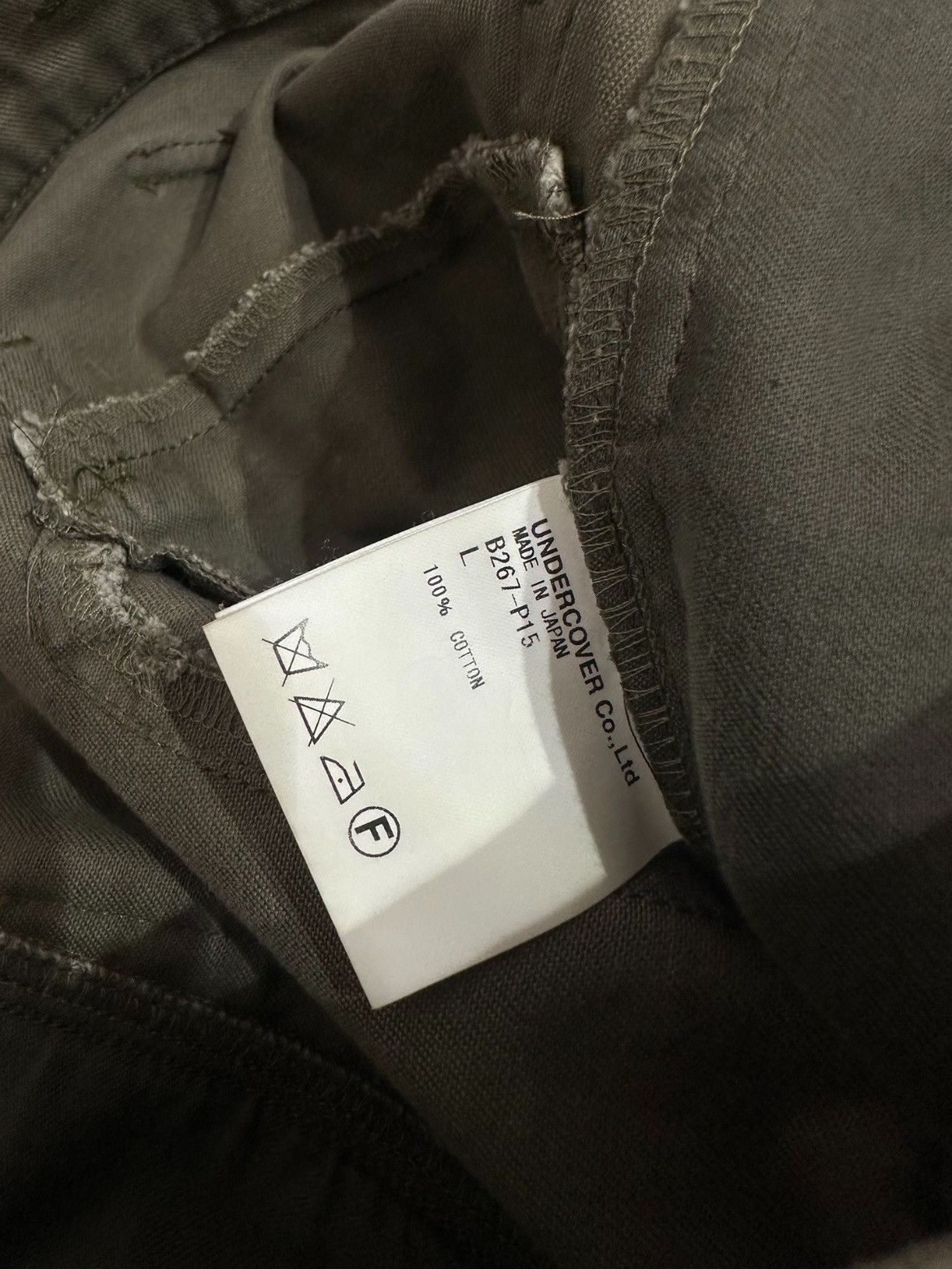Undercover Undercover Undercover 04aw but beautiful cargo pants-2506 Size US 33 - 1 Thumbnail
