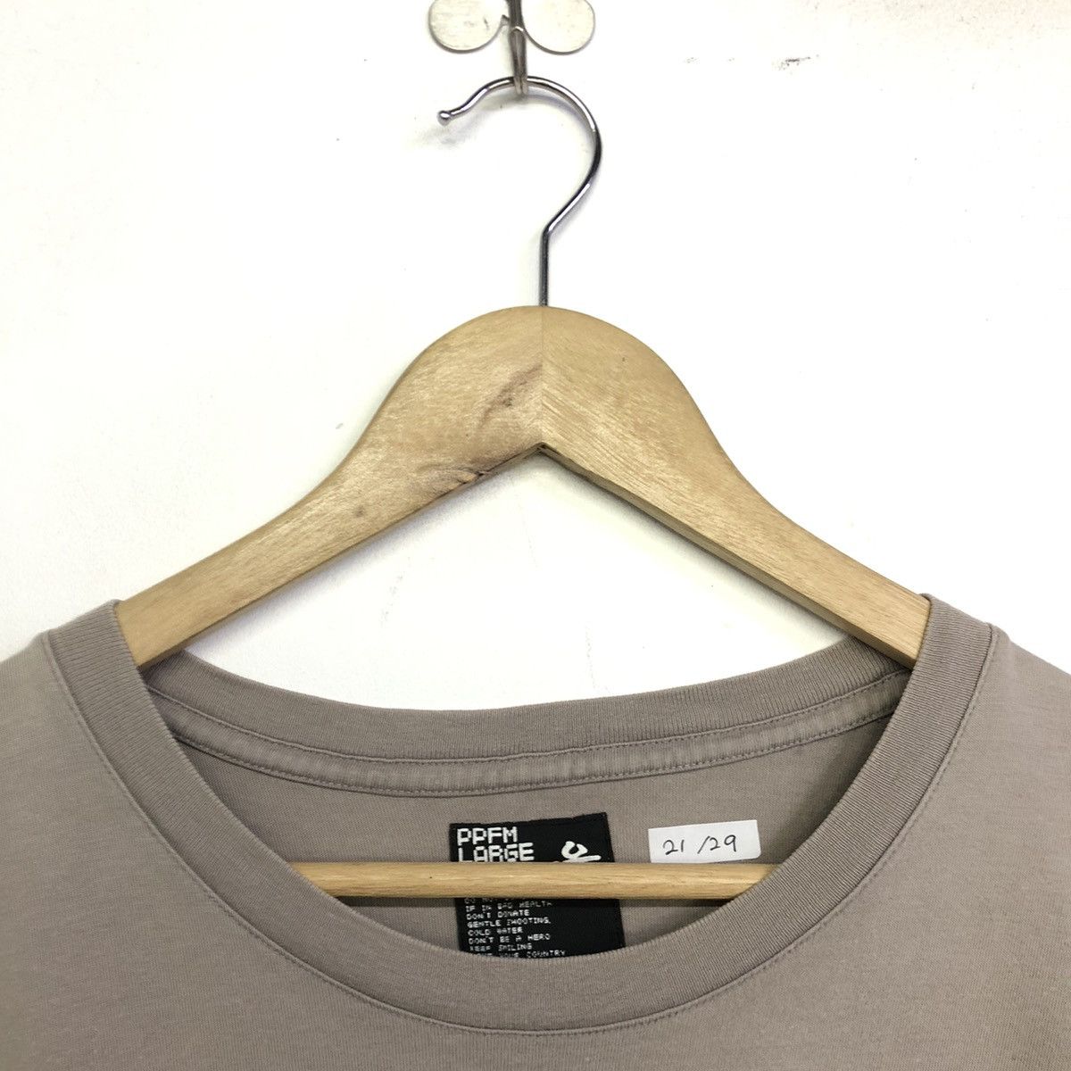 Japanese Brand × PPFM PPFM BACKPACKNUKE Spellout Tshirt Size US L / EU 52-54 / 3 - 8 Thumbnail