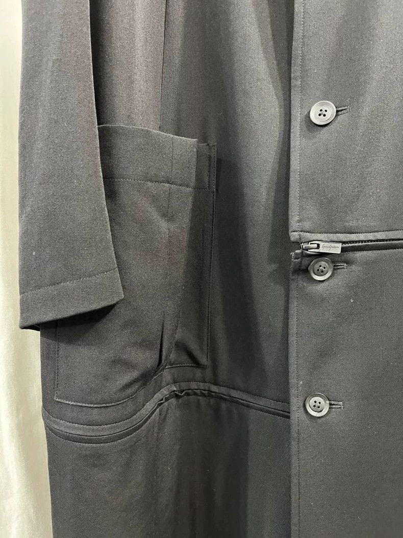 Yohji Yamamoto Yohji Yamamoto black coat Size US L / EU 52-54 / 3 - 4 Thumbnail