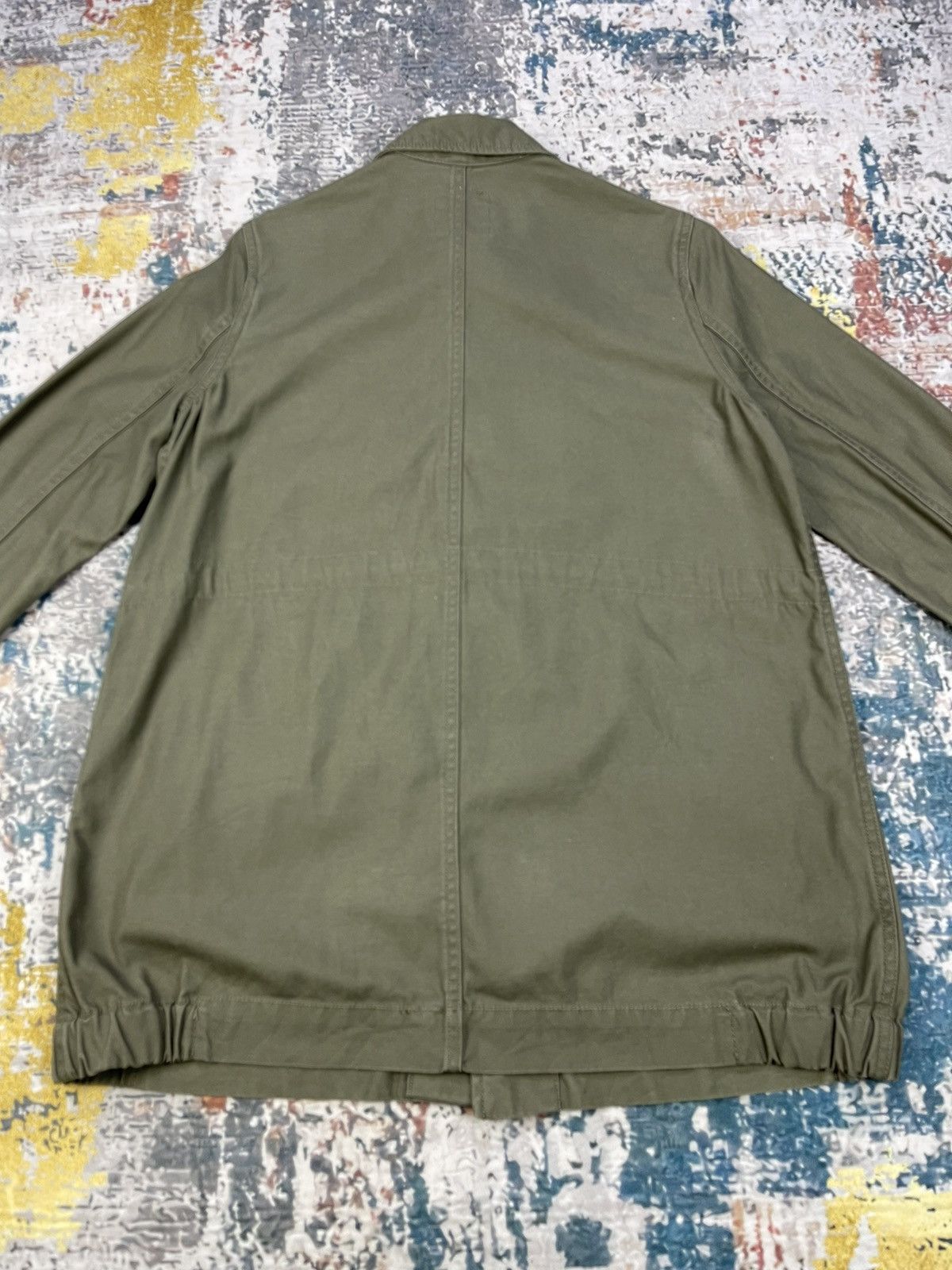 Japanese Brand Back Number M64 Military Field Jacket Size L / US 10 / IT 46 - 6 Thumbnail