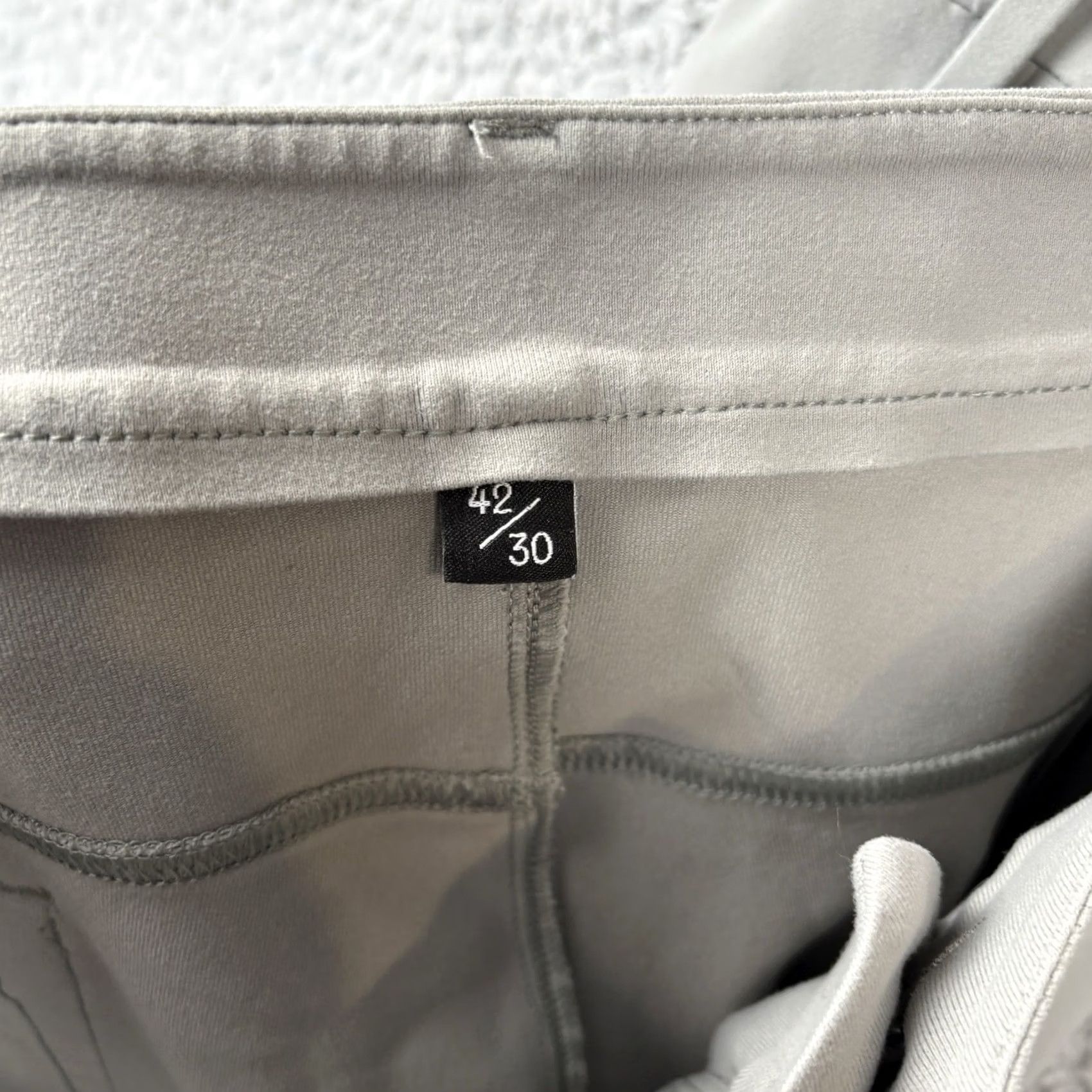 Vintage PUBLIC REC Pants Mens 42x30 Gray Gamechanger Career Office Comfort Stretch Pants Size US 42 / EU 58 - 6 Thumbnail