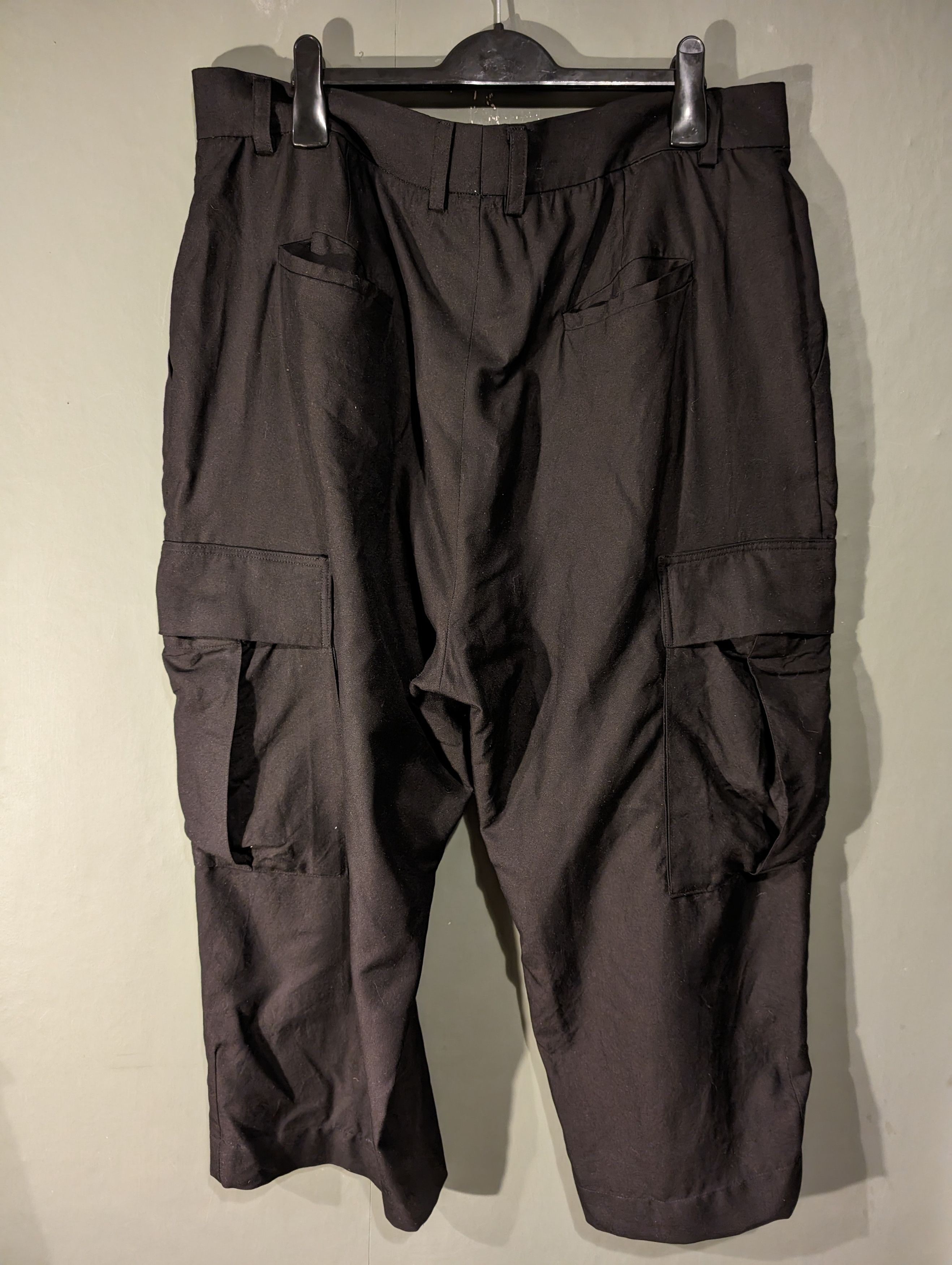Geoffrey B. Small Exaggerated Volume Cropped Cargo pants | Grailed