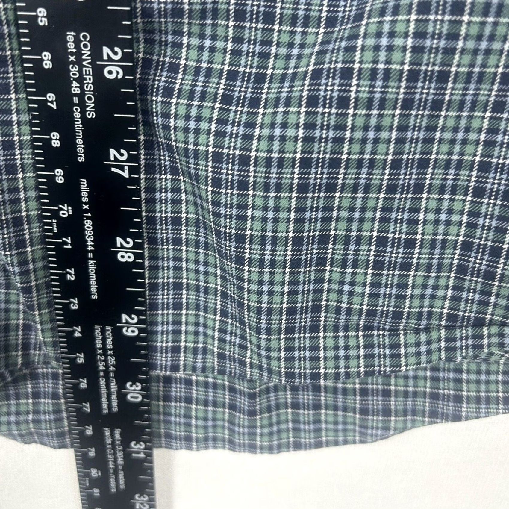 Eddie Bauer Eddie Bauer Plaid Flannel Shirt Men's XL Blue Green Long Sleeve Button-Down Shirt Size US XL / EU 56 / 4 - 4 Thumbnail