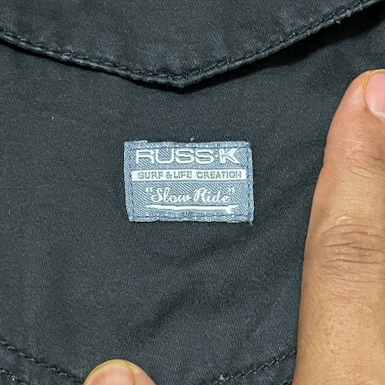 Japanese Brand Vintage Japanese Russk "Slow Ride" Jacket Size US L / EU 52-54 / 3 - 8 Thumbnail