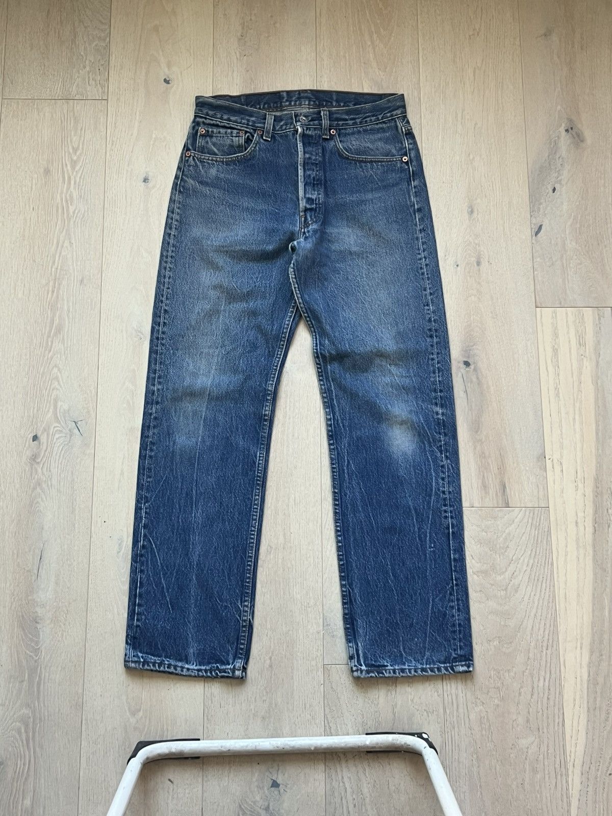 Levi's Levis 501 33x34 vintage denim jeans made in usa xx Size US 33 - 1 Thumbnail