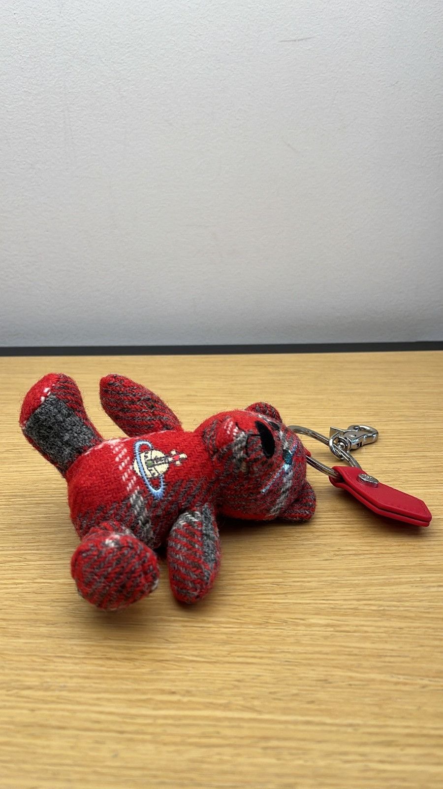 Vivienne Westwood o1f1d3z1025 Size: OS / Teddy Bear Keyring in Red Size ONE SIZE - 1 Thumbnail
