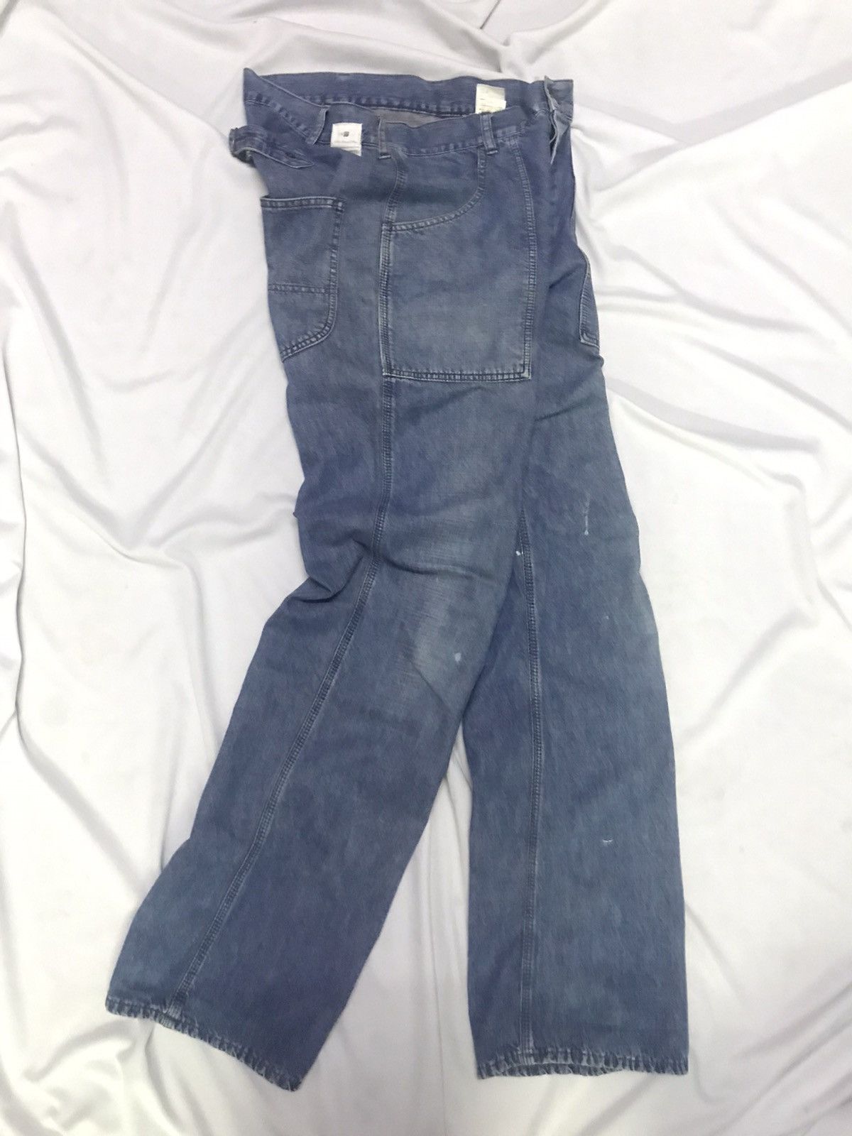 URBAN RESEARCH DOORS Urban Research Door - Baker Jeans Buckle Back Wide Leg Jeans Size US 32 / EU 48 - 17 Thumbnail
