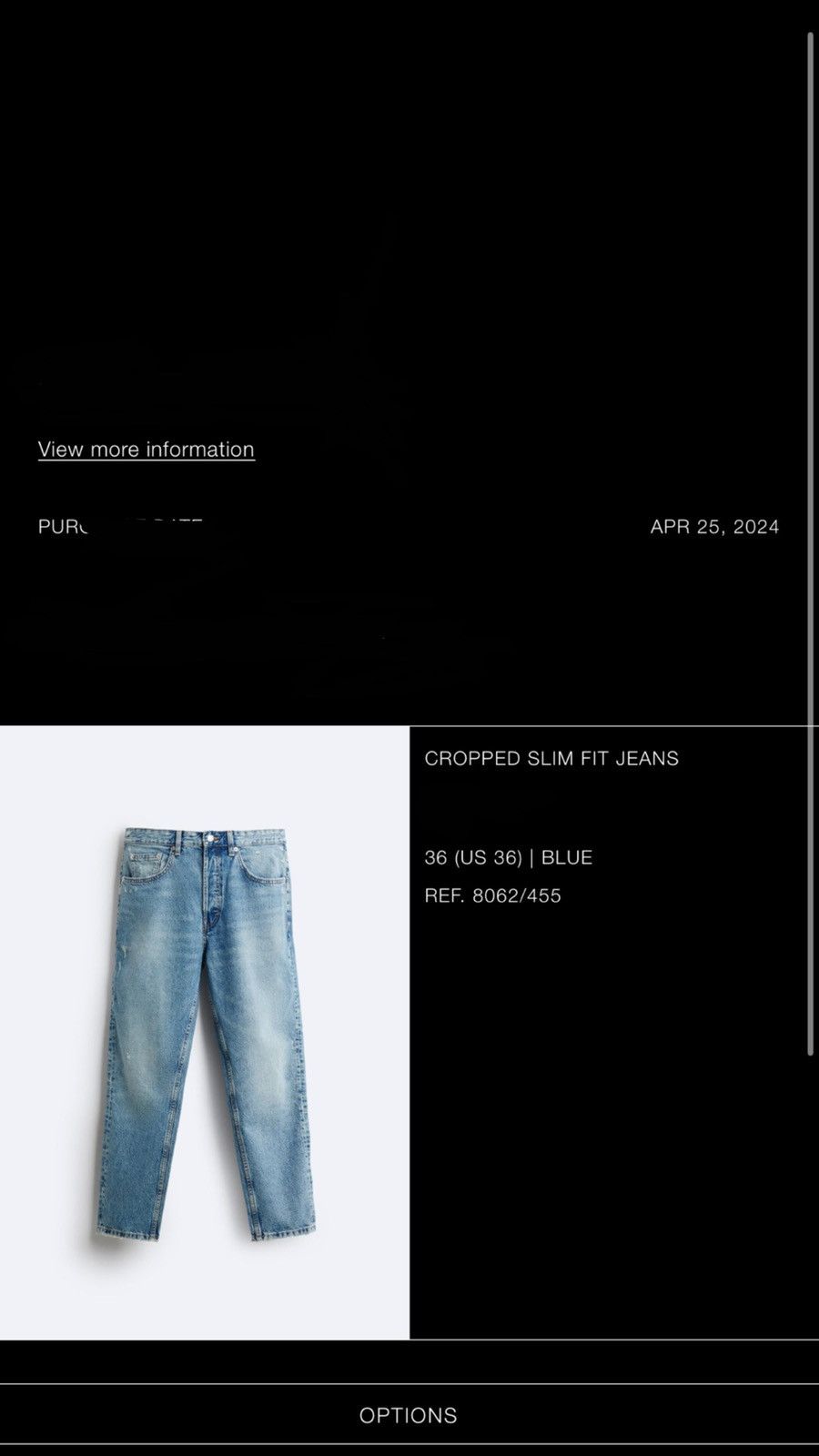 Zara Jeans Size US 36 / EU 52 - 4 Thumbnail
