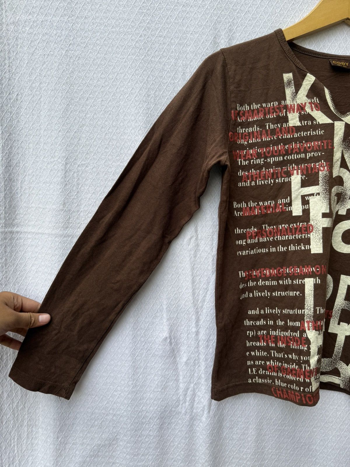 Hysteric Glamour Cody Japanese Style Poem Longsleeve Size US XS / EU 42 / 0 - 5 Thumbnail
