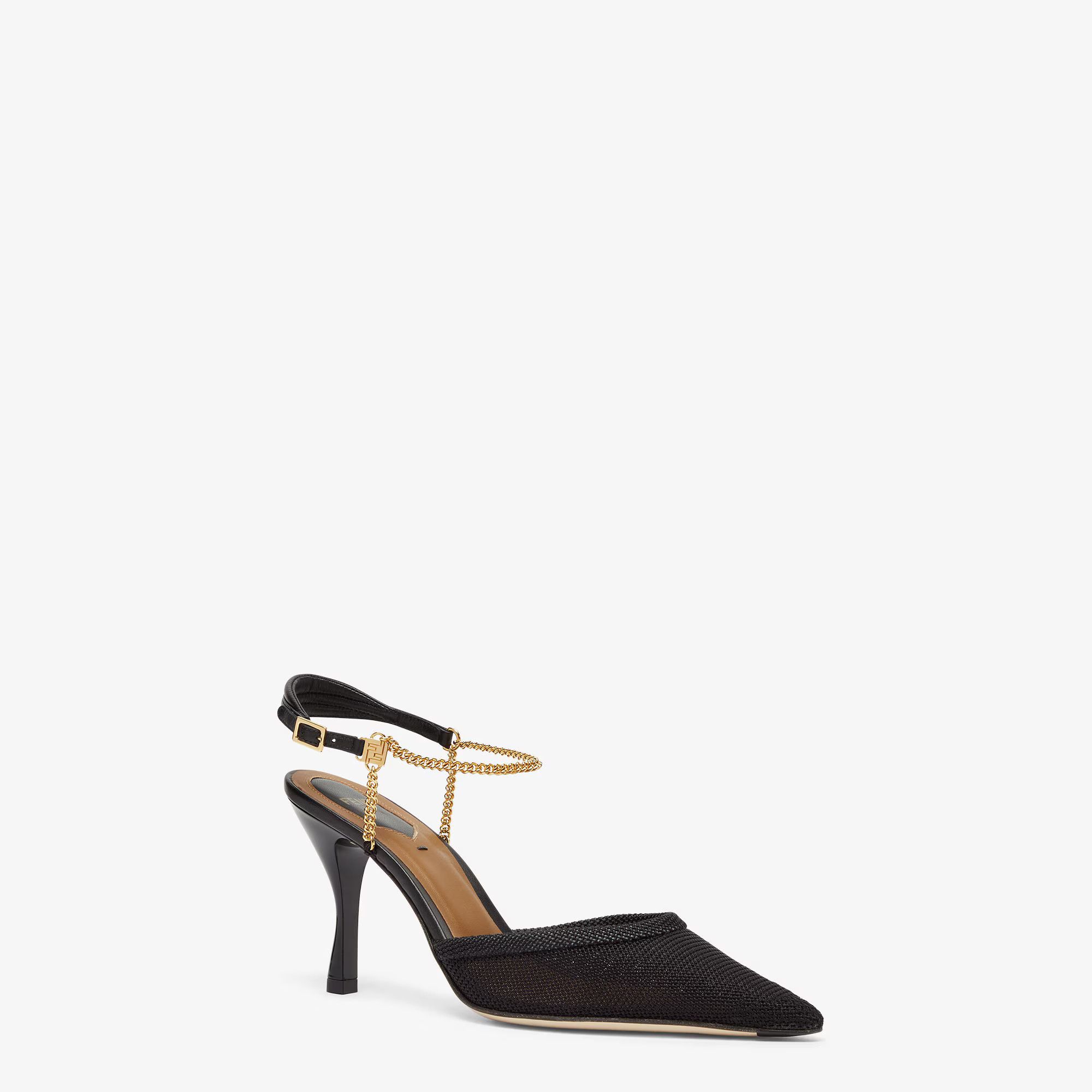 Fendi o1s1wg110425 Mules in Black Size US 7 / IT 37 - 2 Thumbnail