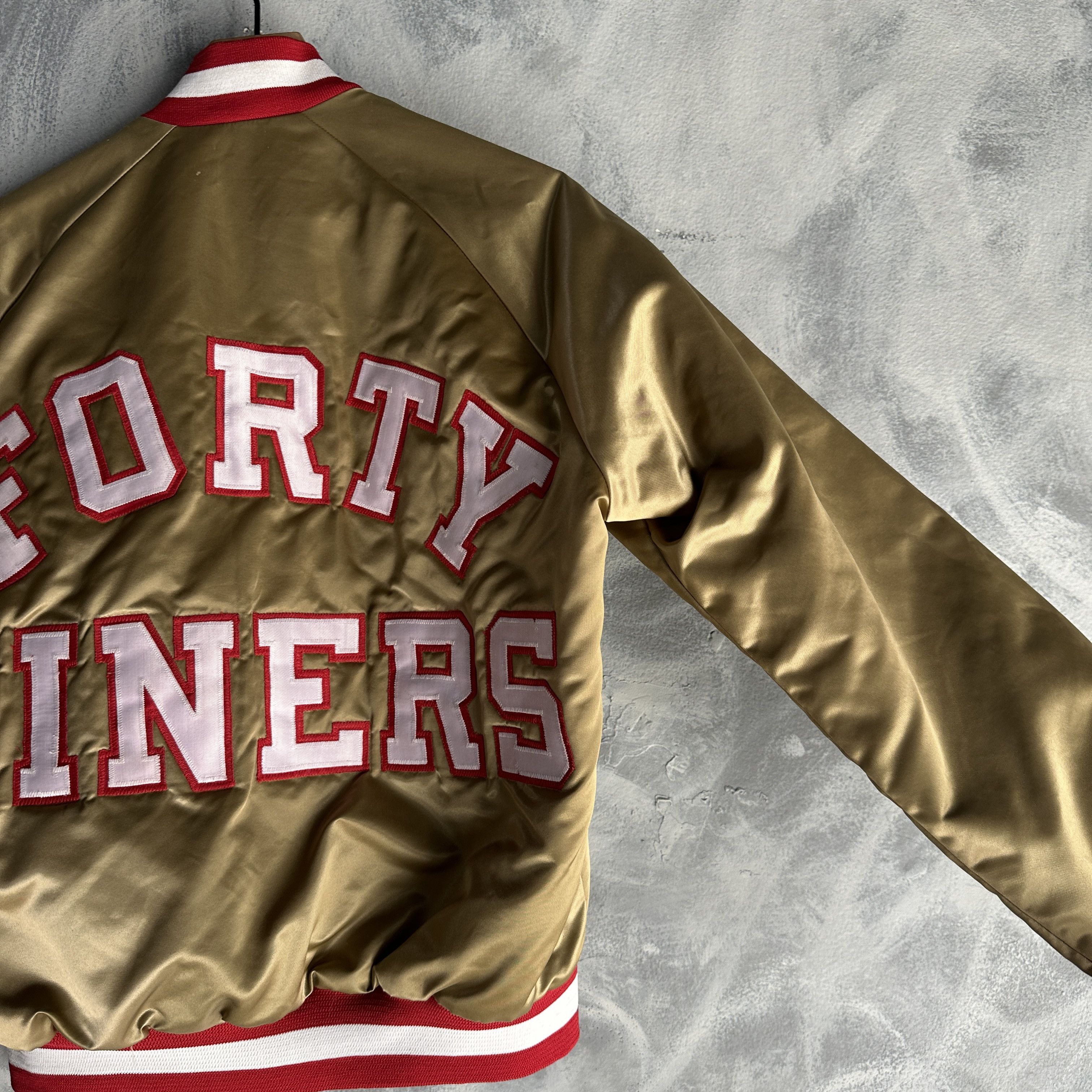 Chalk Line Vtg Chalk Line San Francisco Satin Bomber Jacket Spellout Size US M / EU 48-50 / 2 - 8 Thumbnail