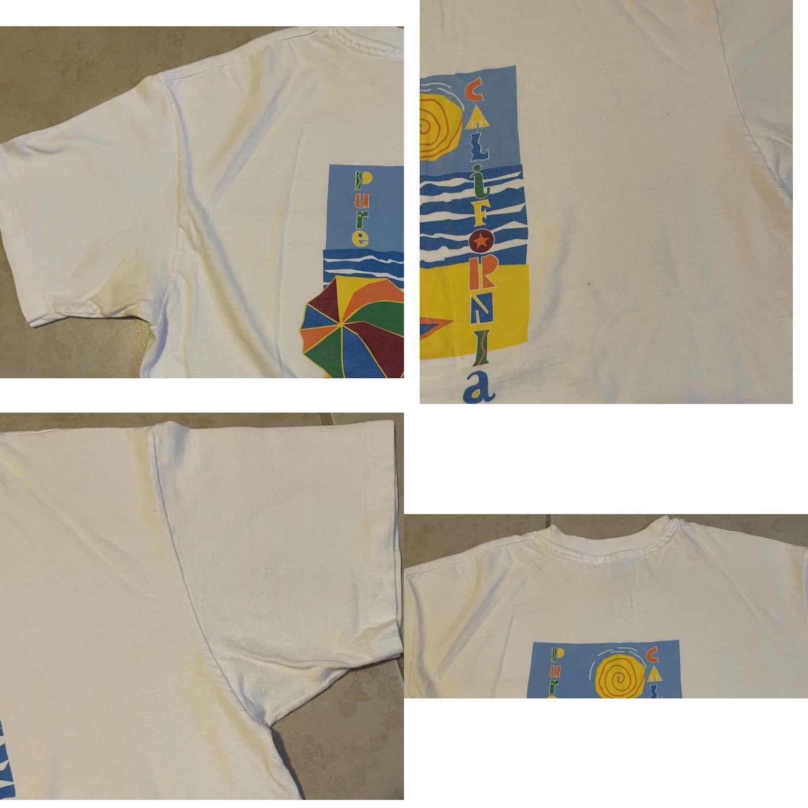 Vintage VINTAGE 90s Arrowhead Water Faded Distress California Promo Shirt M White Graphic Tee Mens 80s Grunge Surf Skate Rock Size US M / EU 48-50 / 2 - 10 Thumbnail