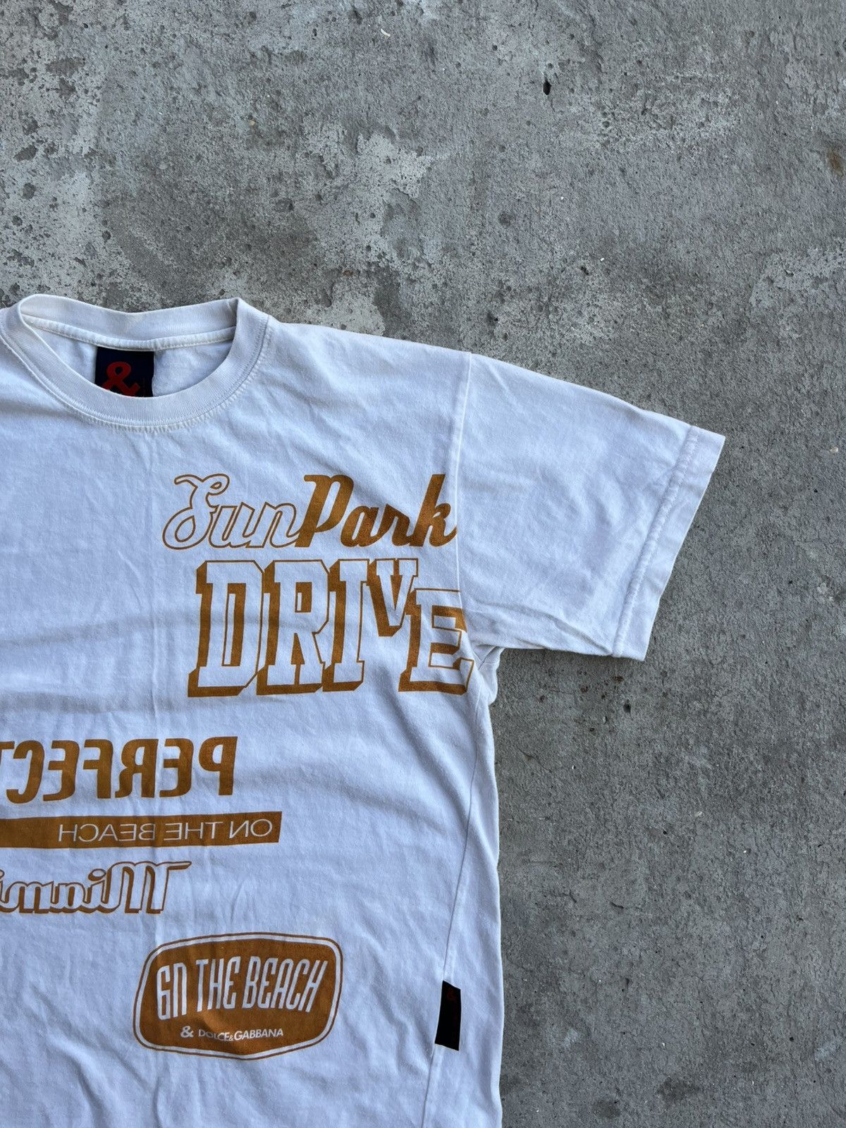 Dolce & Gabbana Dolce & Gabbana “Go The Beach” Big Logo Vintage T-Shirt Tee Size US XS / EU 42 / 0 - 2 Thumbnail