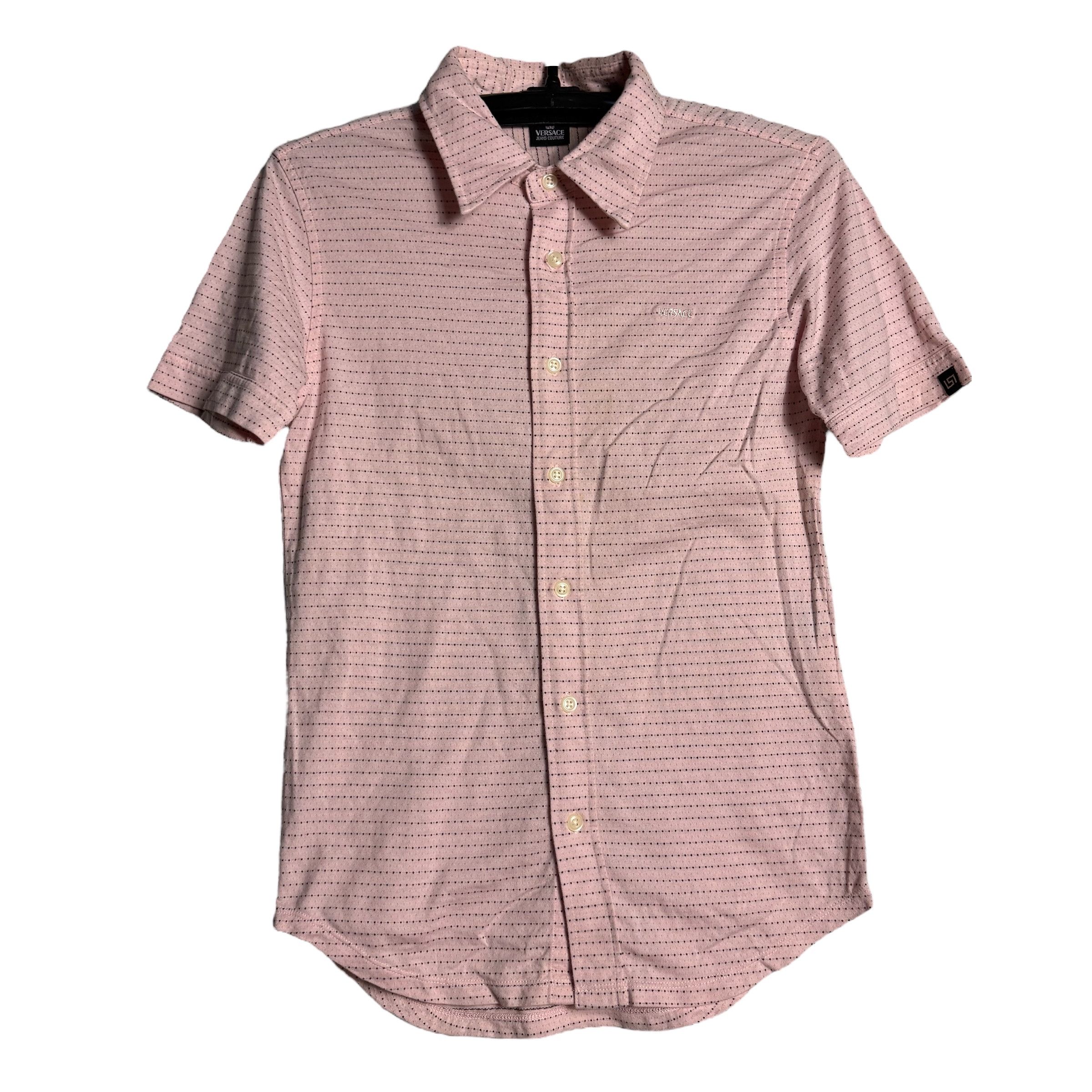 🔥RARE🔥Vintage Versace Jeans Couture Polkadot Shirt