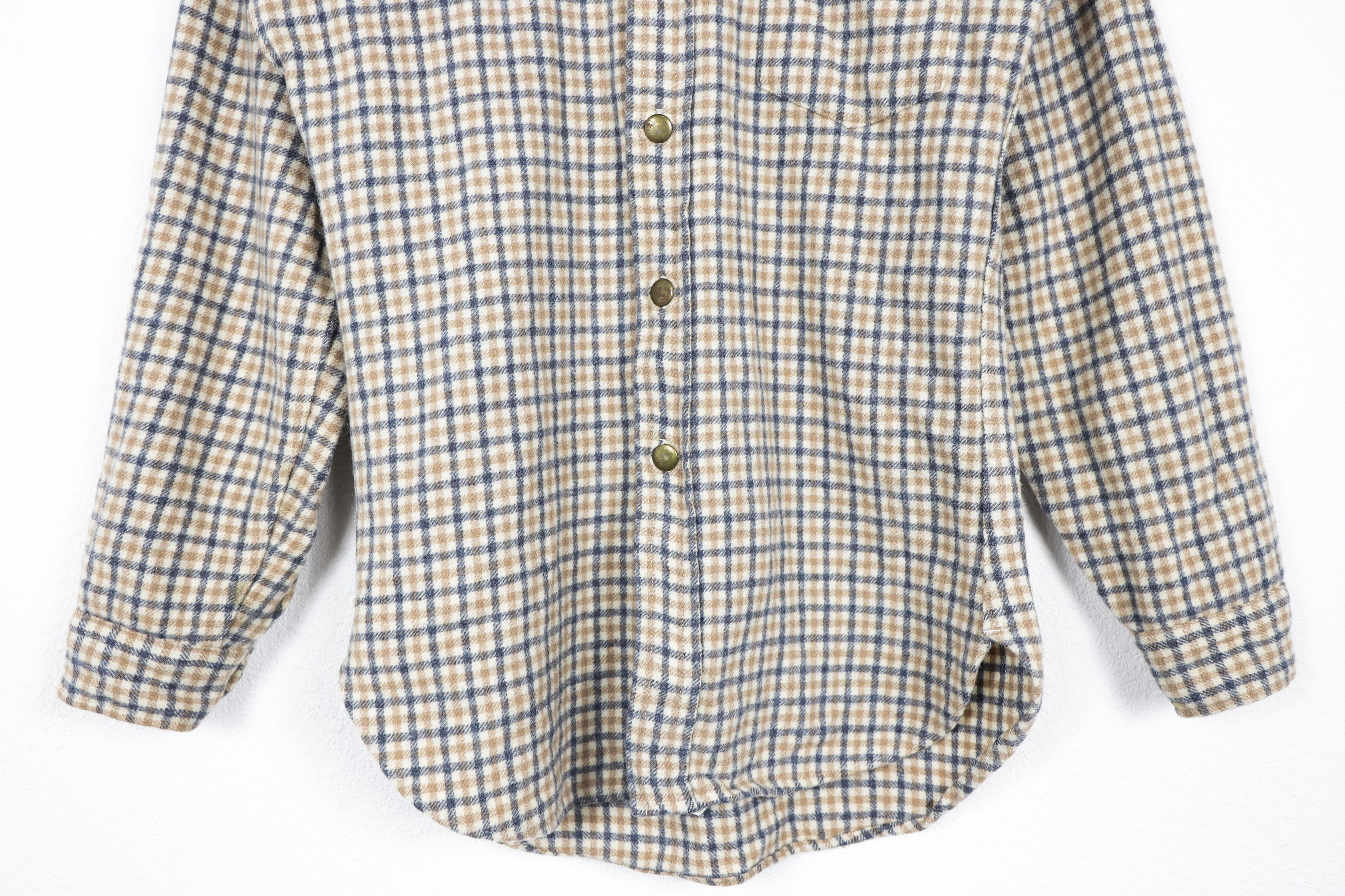 Pendleton Womens Pendleton Rework Wool Flannel Shirt Hoodie USA Size XS / US 0-2 / IT 36-38 - 3 Thumbnail