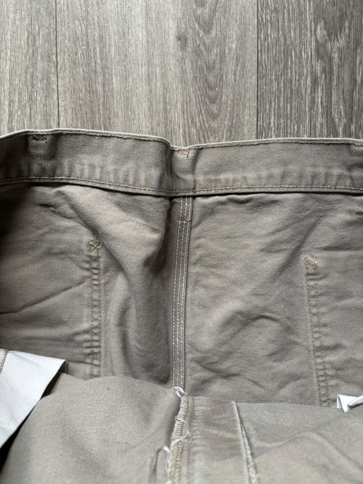 Carhartt Carhartt Beige Shorts — 42 x 8.5 Size US 42 / EU 58 - 3 Thumbnail