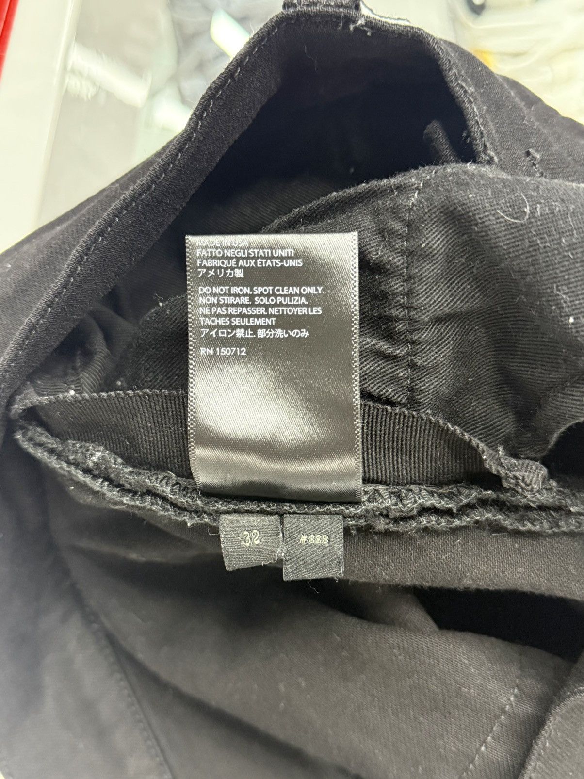 Amiri black on black patch amiri jeans Size US 32 / EU 48 - 6 Thumbnail