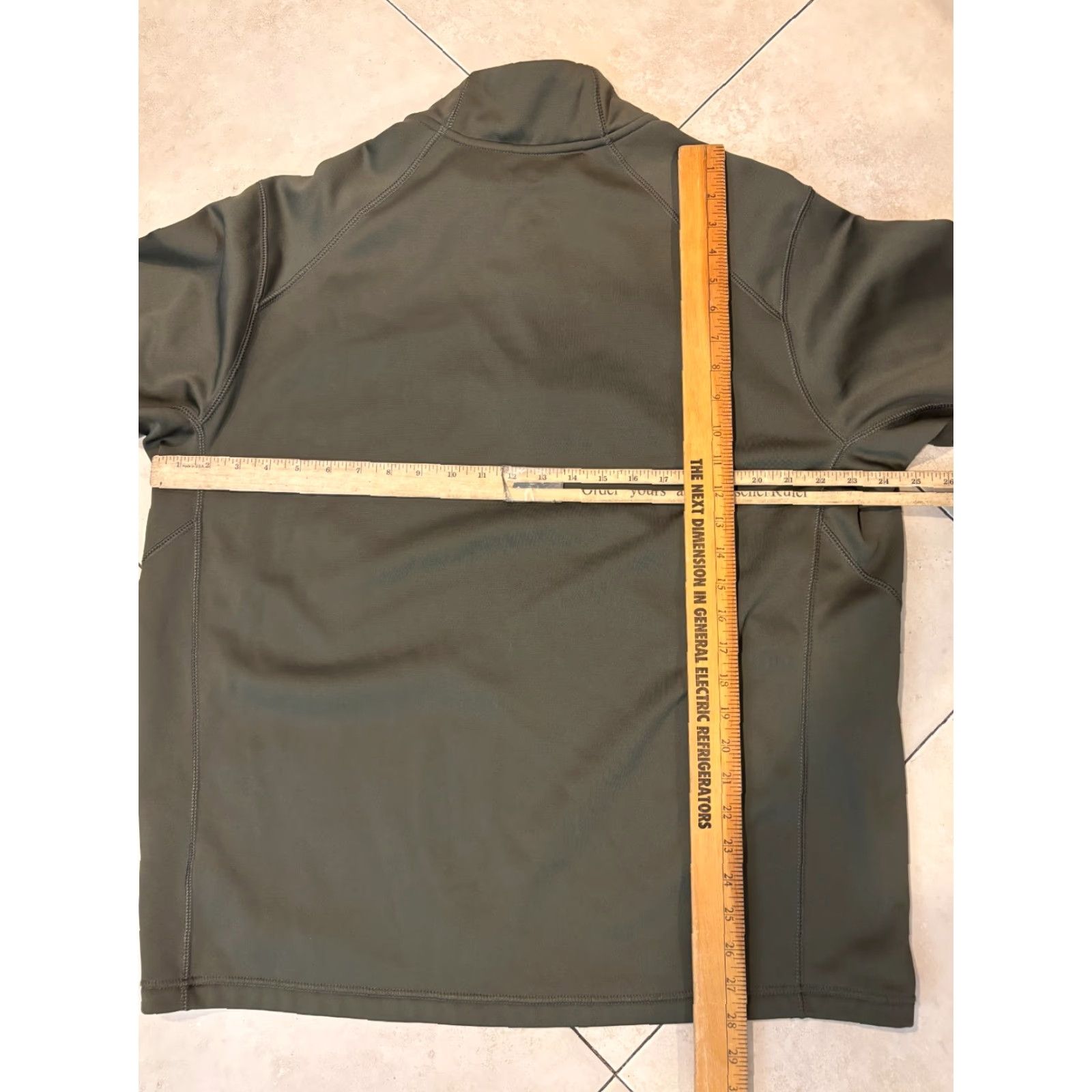 Nike Nike Sweatshirt Mens XL Green 1/4 Zip Fleece Lined Therma Fit Size US XL / EU 56 / 4 - 8 Thumbnail