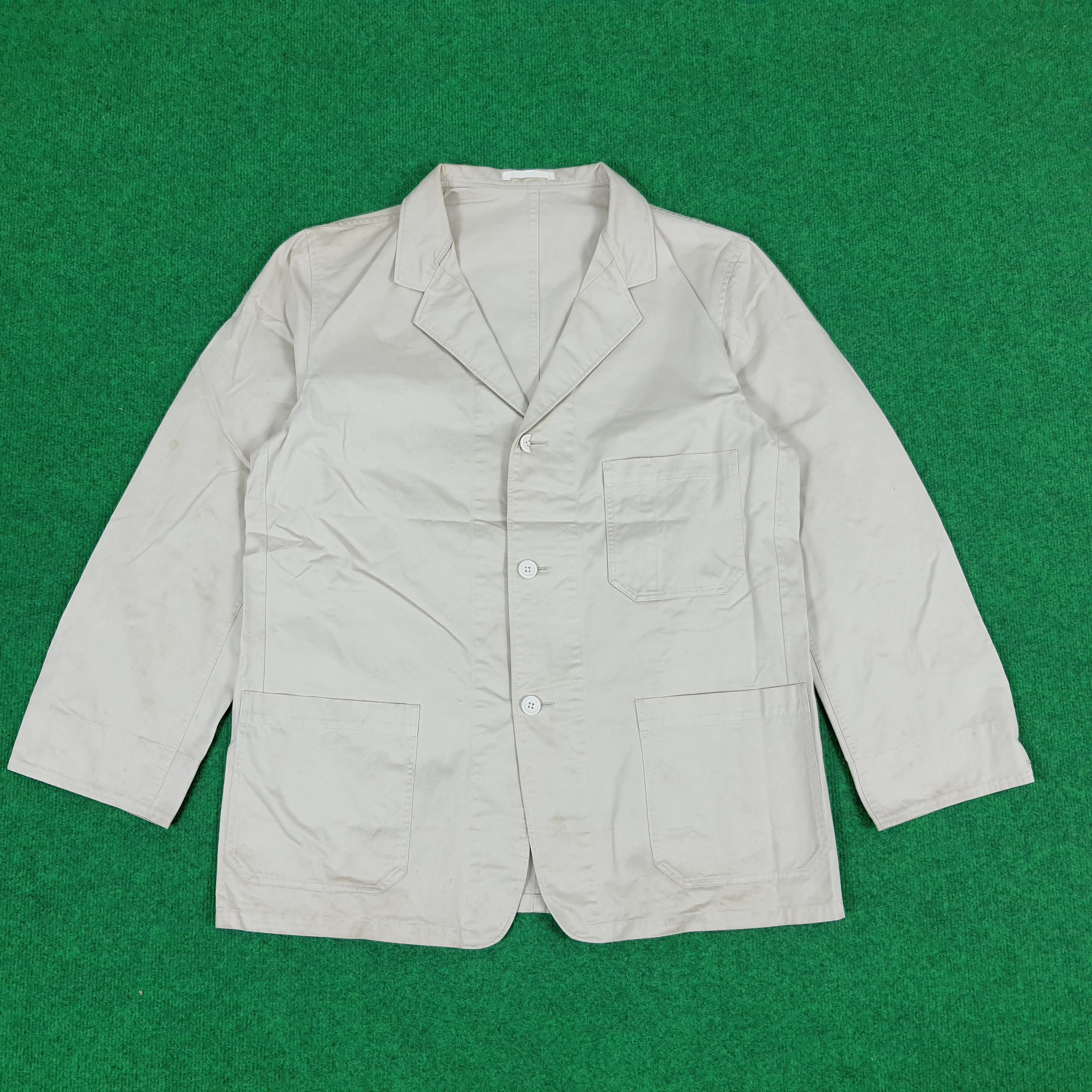 Japanese Brand × Yohji Yamamoto Vintage Yohji Yamamoto Custom Logo Jacket Size US L / EU 52-54 / 3 - 3 Thumbnail