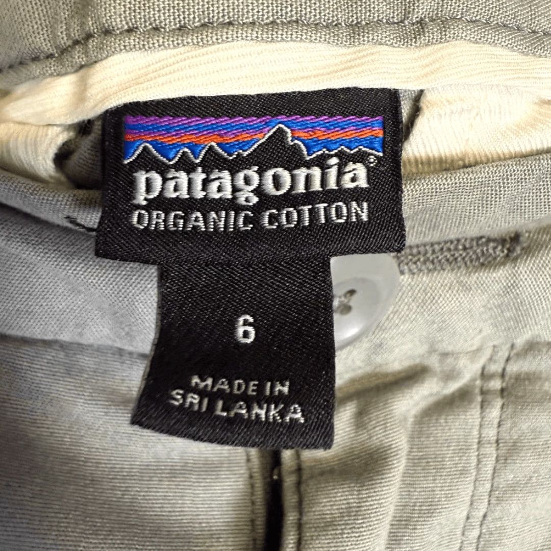 Patagonia Patagonia Pants Women 6 Stone Gray Organic Cotton Dress Hiking Ankle Trousers Gray Womens Size 28" / US 6 / IT 42 - 5 Thumbnail