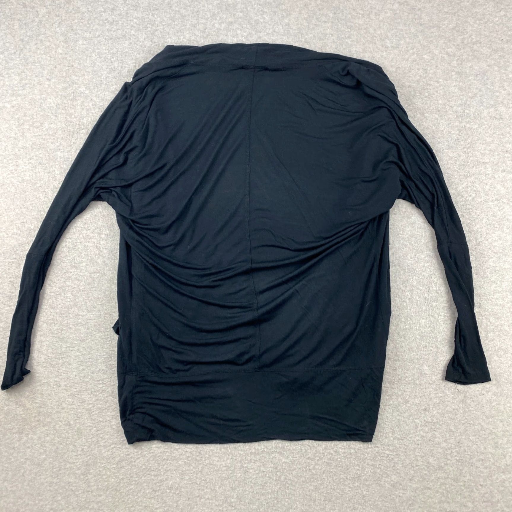 Prana VINTAGE: No, Prana Cardigan XS Womens Black Munra Wrap Lightweight Open Front Modal Pockets Shirt Size XS / US 0-2 / IT 36-38 - 6 Thumbnail