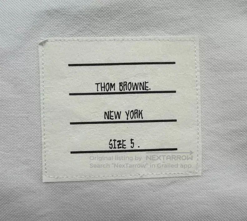 Thom Browne Thom Browne Shirt Size US XXL / EU 58 / 5 - 4 Thumbnail