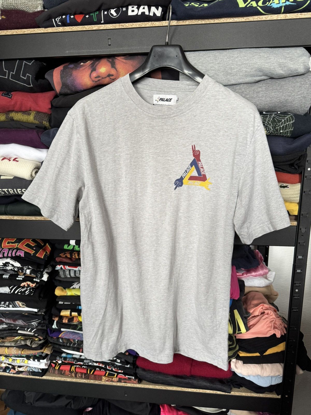 Jean Charles De Castelbajac × Palace Palace JCDC2 Tee Grey Marl S Size US S / EU 44-46 / 1 - 2 Thumbnail