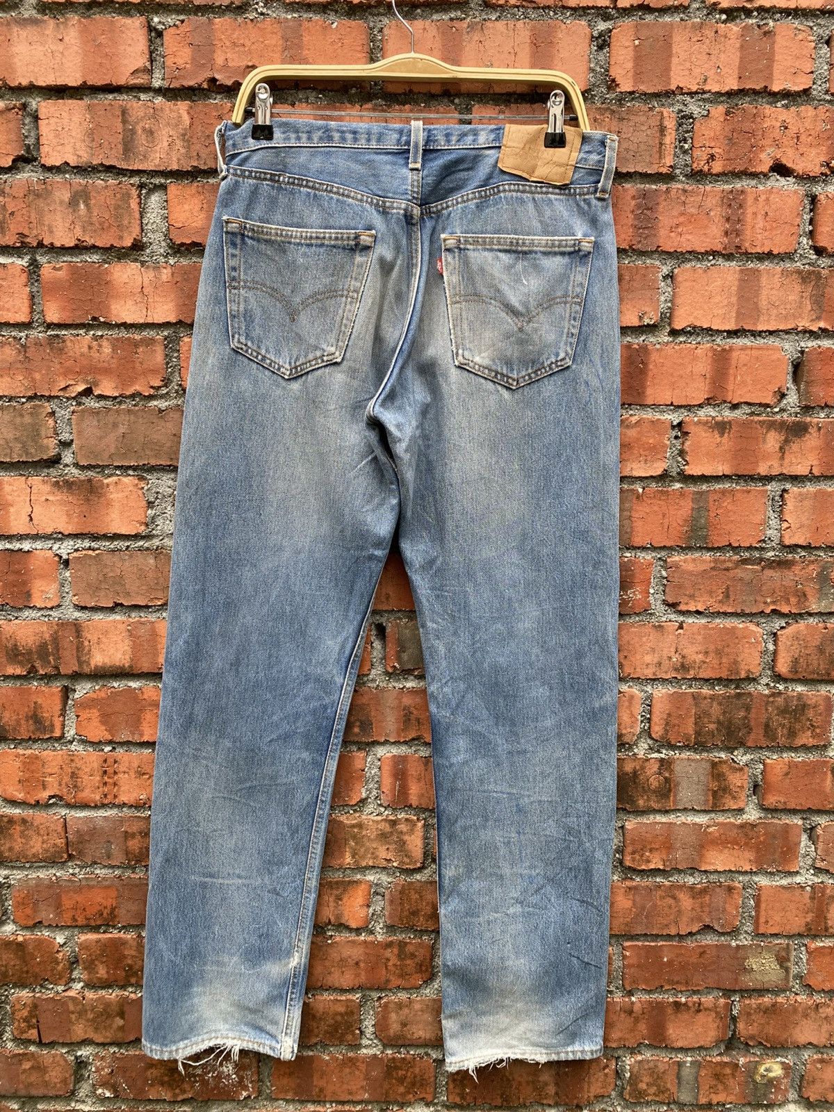 Levi's Vintage Clothing W33x32 Vintage levi's 501 made in usa 90s faded Size US 33 - 2 Thumbnail