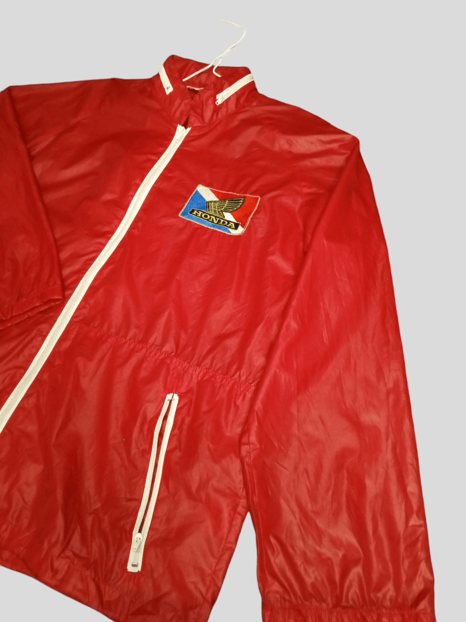 Honda × Japanese Brand × Vintage 💥 HONDA JACKET ZIP UP NICE 💥 Size US L / EU 52-54 / 3 - 4 Thumbnail
