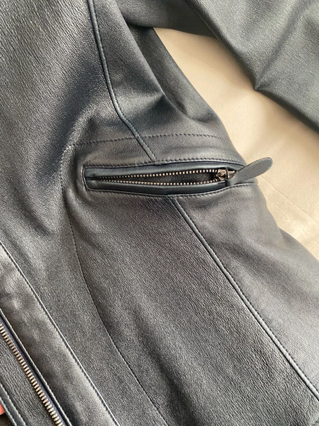 Jil Sander Jil Sander black leather jacket Size US S / EU 44-46 / 1 - 6 Thumbnail