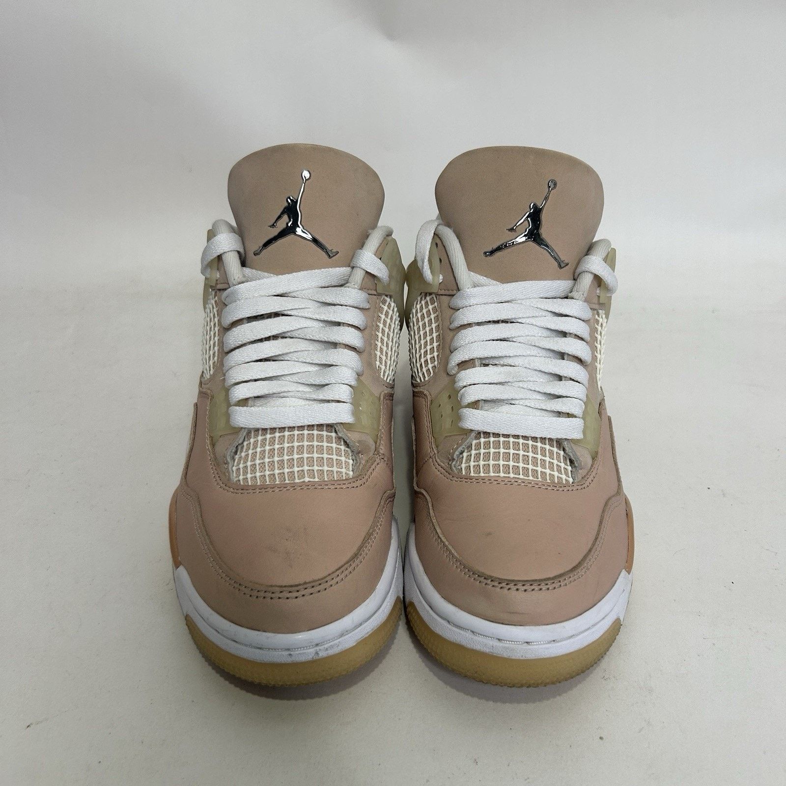 Jordan Brand Nike Air Jordan 4 Retro OG WMNS “Shimmer Tan White” Size US 9 / IT 39 - 2 Thumbnail