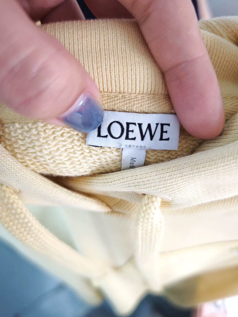 Loewe LOEWE SS24 Pure Color Logo Labeling Drawstring Hooded Long Size XS / US 0-2 / IT 36-38 - 3 Thumbnail