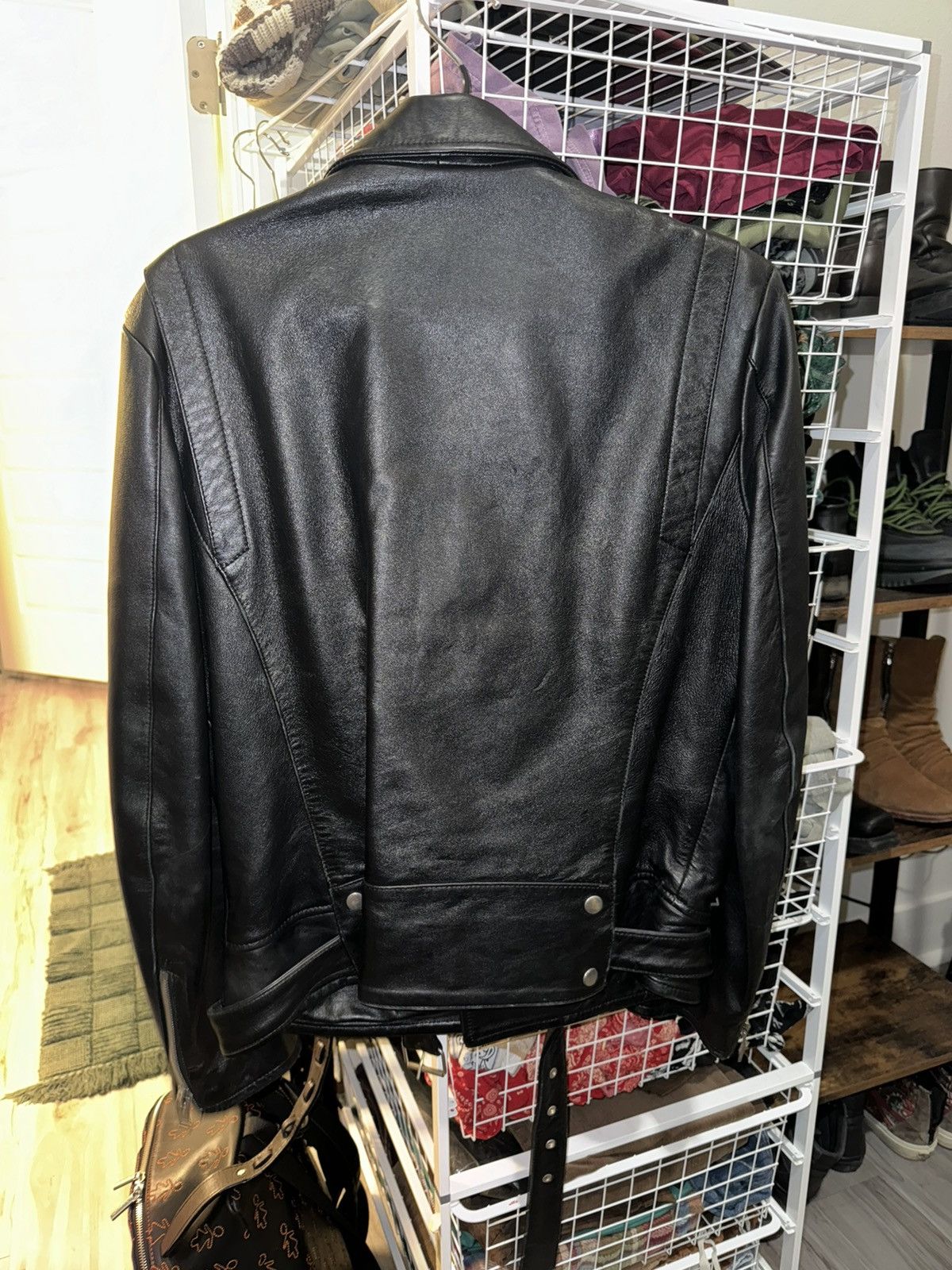 Alessandrini New York Leather Jacket M Retail $1k Size US M / EU 48-50 / 2 - 5 Thumbnail