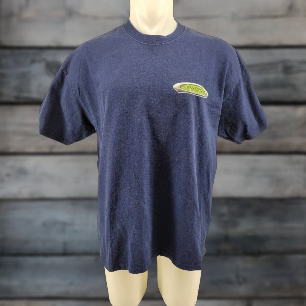 Port & Company Port & Company Afterburnner Flawless Execution Shirt Blue Jet Fighter Men's XL T-Shirt Short Sleeve Cotton Regular Size US XL / EU 56 / 4 - 1 Thumbnail