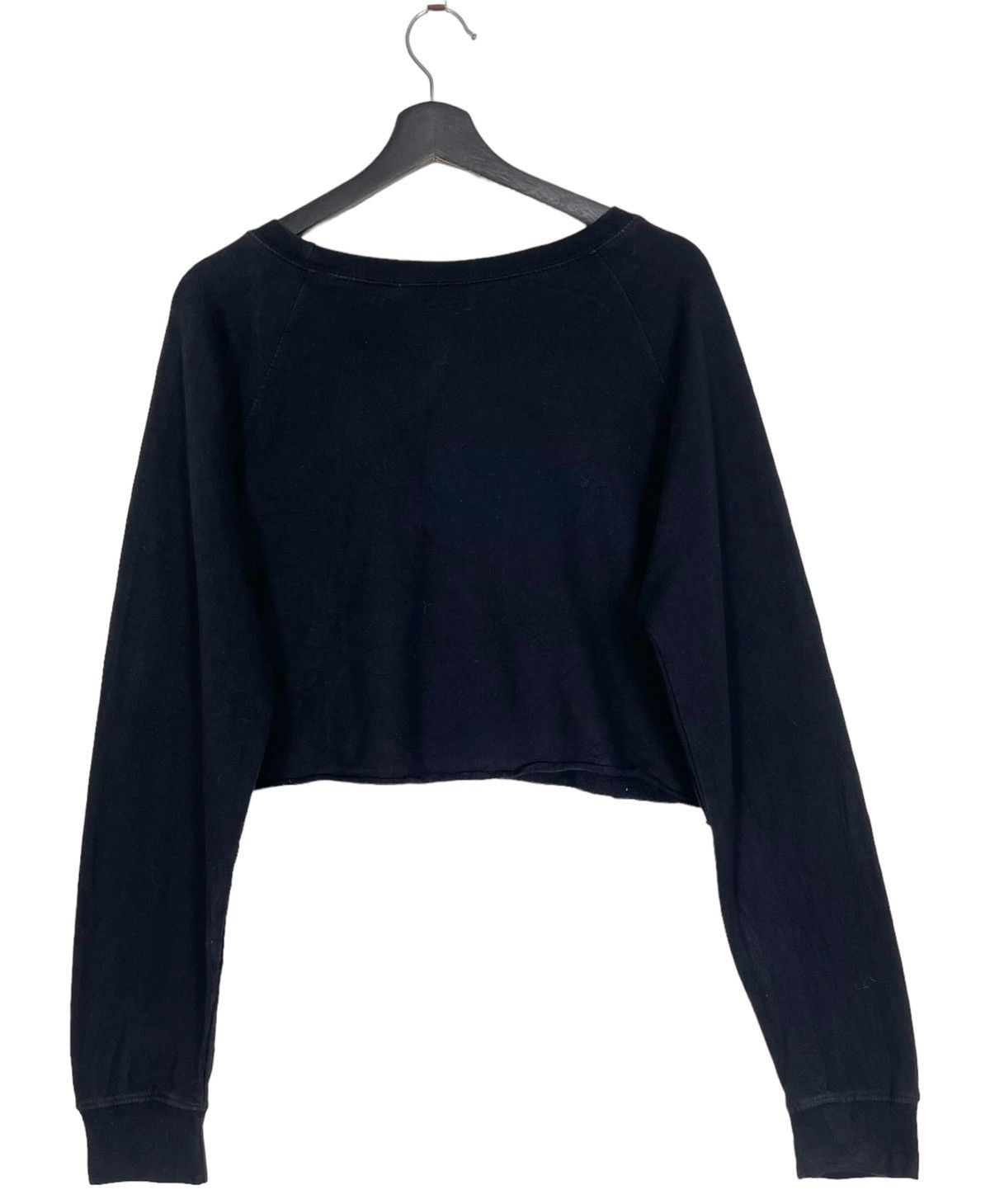 Band Tees × The Rolling Stones × Vintage Vintage The Rolling Stones Crop Sweatshirt Size L / US 10 / IT 46 - 2 Thumbnail