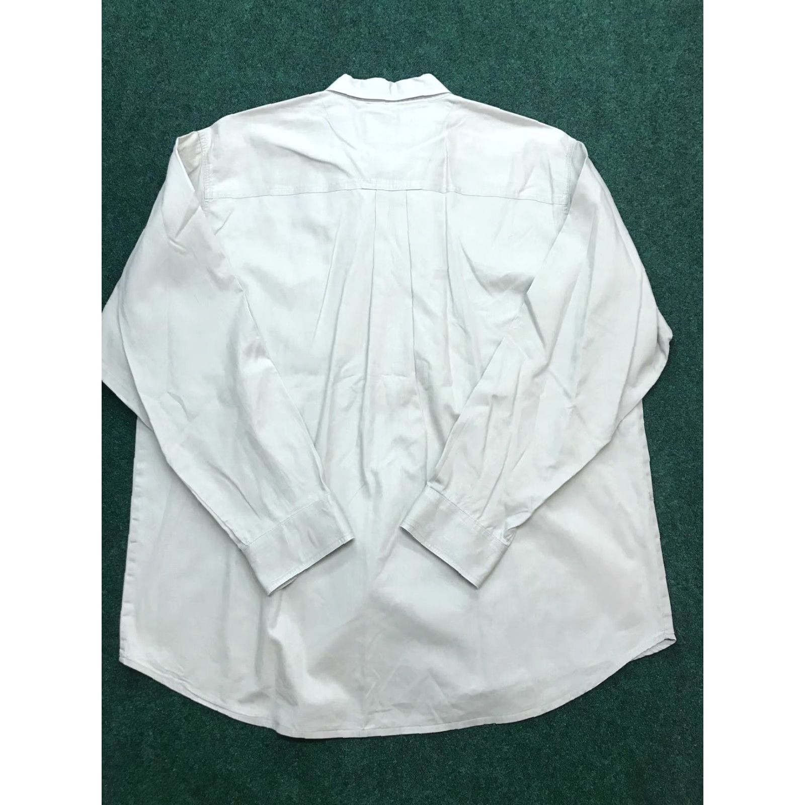 Wrangler VINTAGE Wrangler Shirt Largemouth Bass Embroidered Khaki 2XL Tall Cotton Blend Long Sleeve Mens Shirt 2XLT Beige Rockabilly 1990s Size US XXL / EU 58 / 5 - 4 Thumbnail