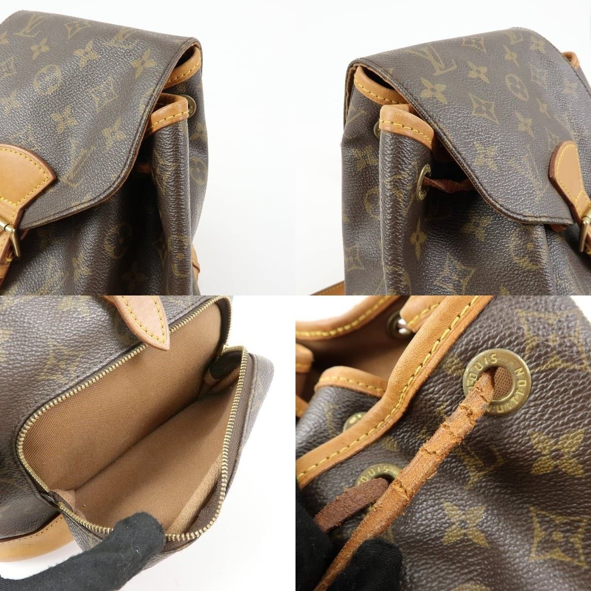Louis Vuitton Louis Vuitton Monogram Montsouris MM Backpack Size ONE SIZE - 6 Thumbnail