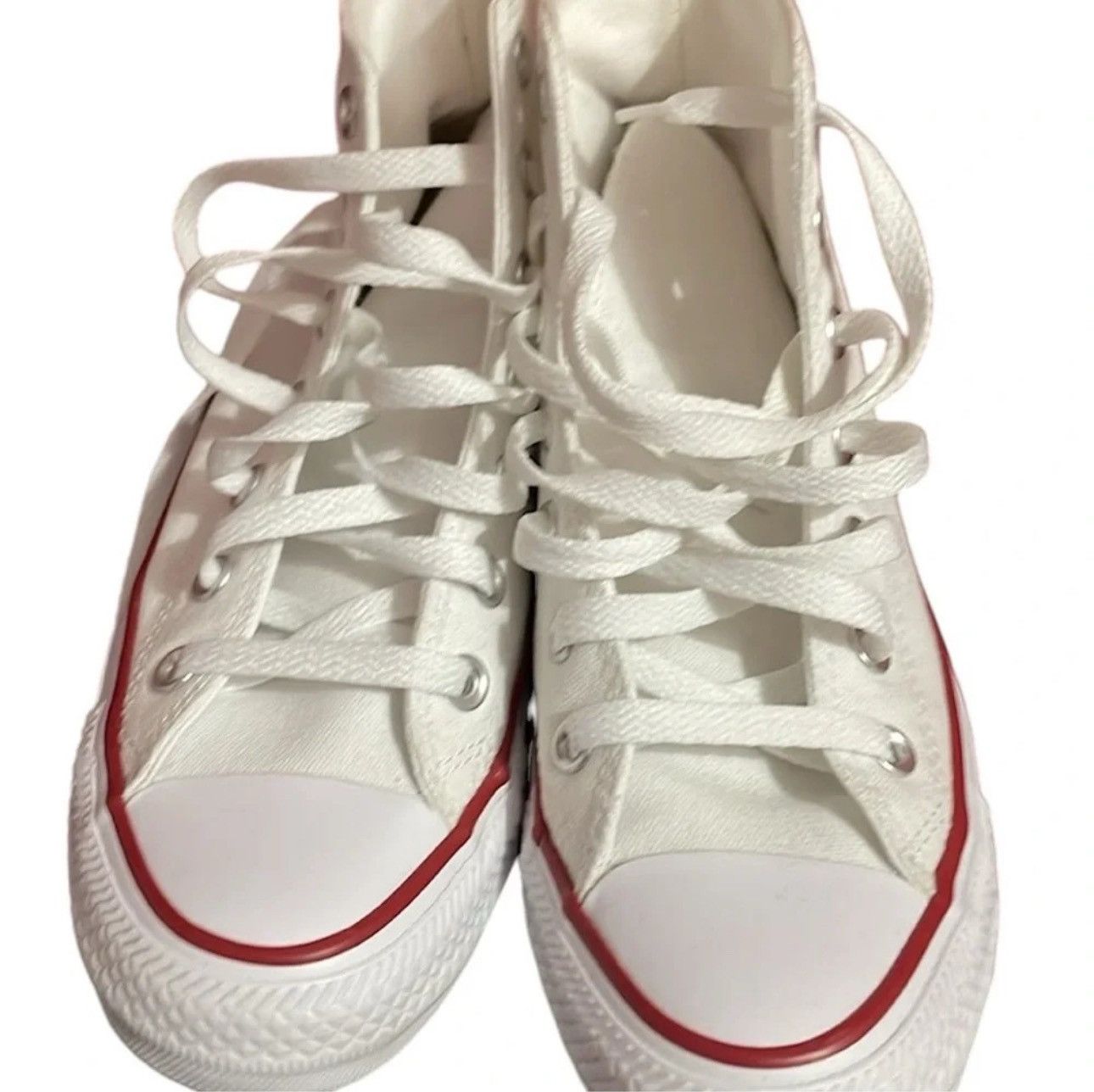 Converse Chuck Taylor All Star Wide High Top White SZ 5.5 Women's Size US 5.5 / IT 35.5 - 4 Thumbnail