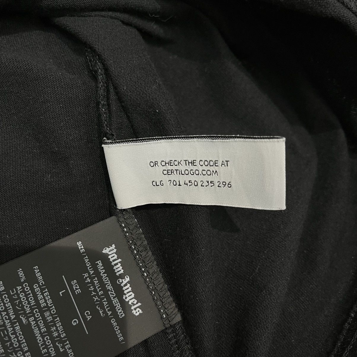 Palm Angels Palm Angels Logo Tee Black Size US L / EU 52-54 / 3 - 7 Thumbnail