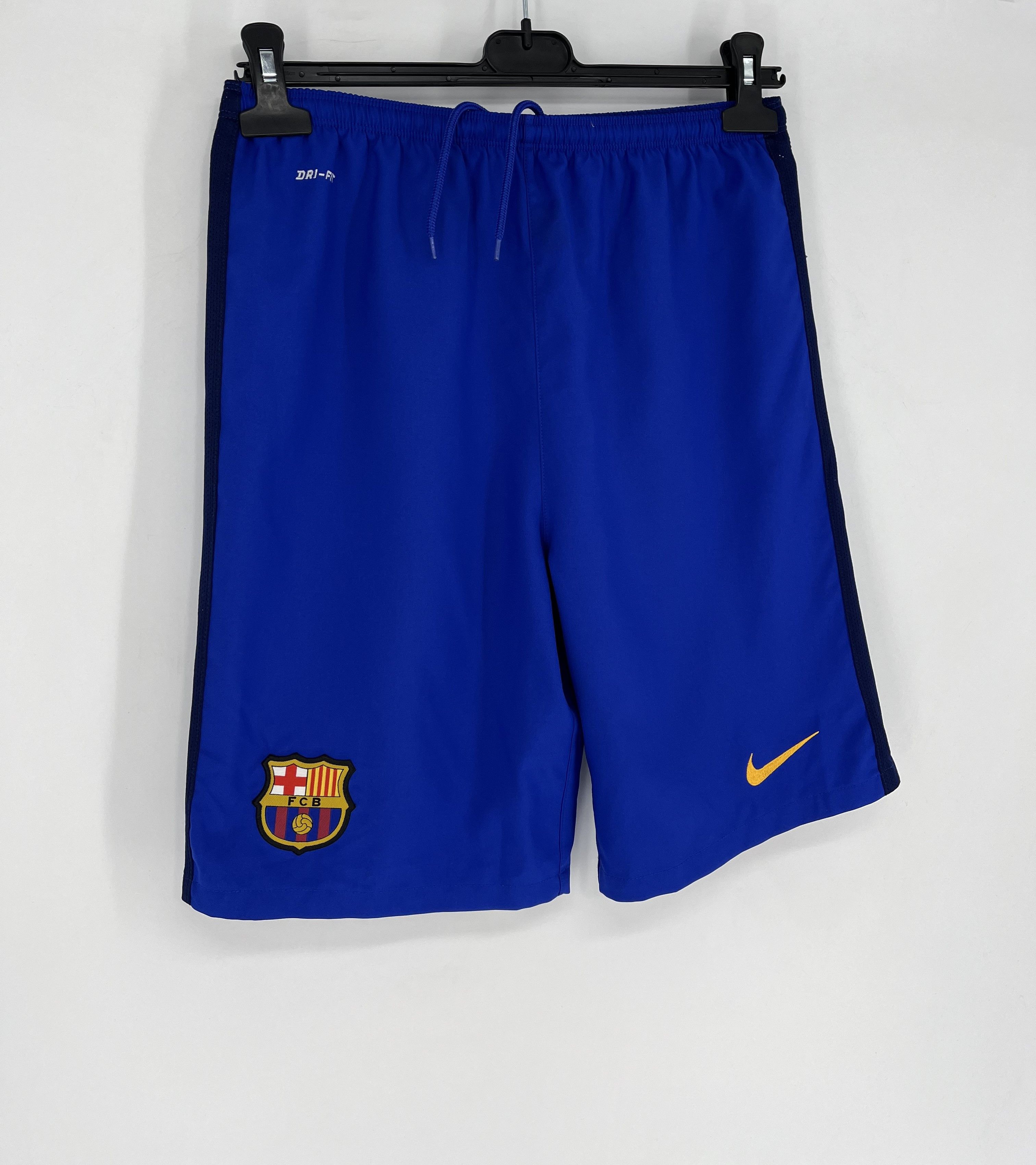 Nike Nike Barcelona Home Dri Fit Black Logo Shorts Size Xs/S Size US 30 / EU 46 - 2 Thumbnail