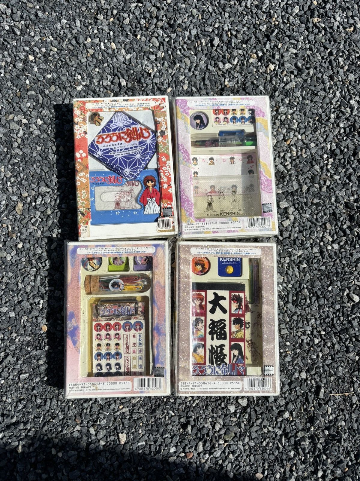 Japanese Brand Rurouni Kenshin Stationery Goods Set Card Size 44 - 2 Thumbnail